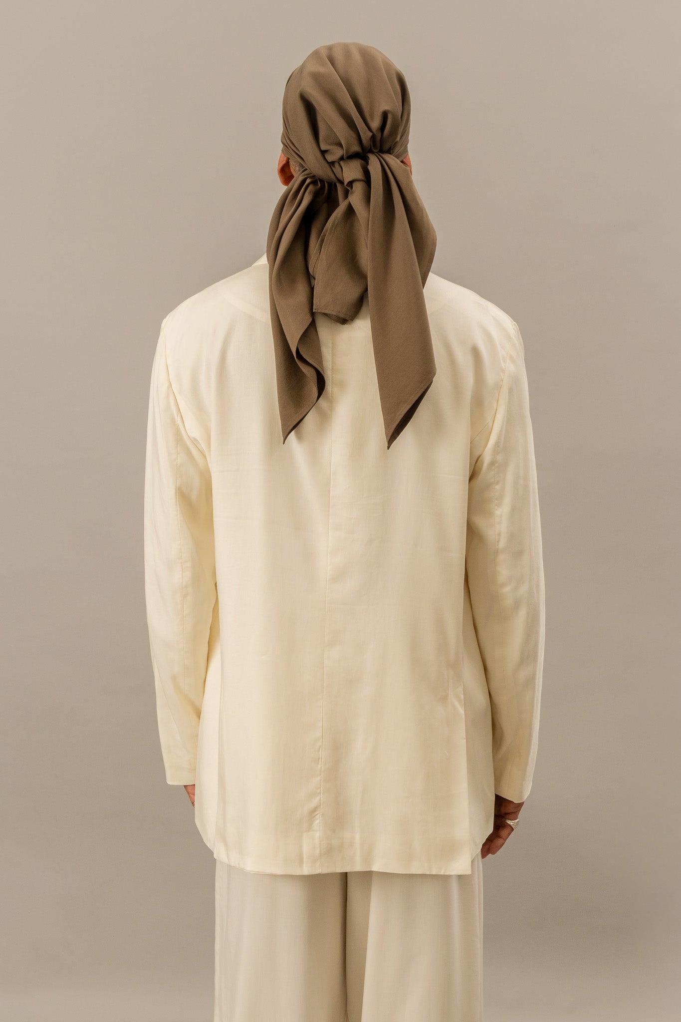 Double Breasted Blazer - Cream