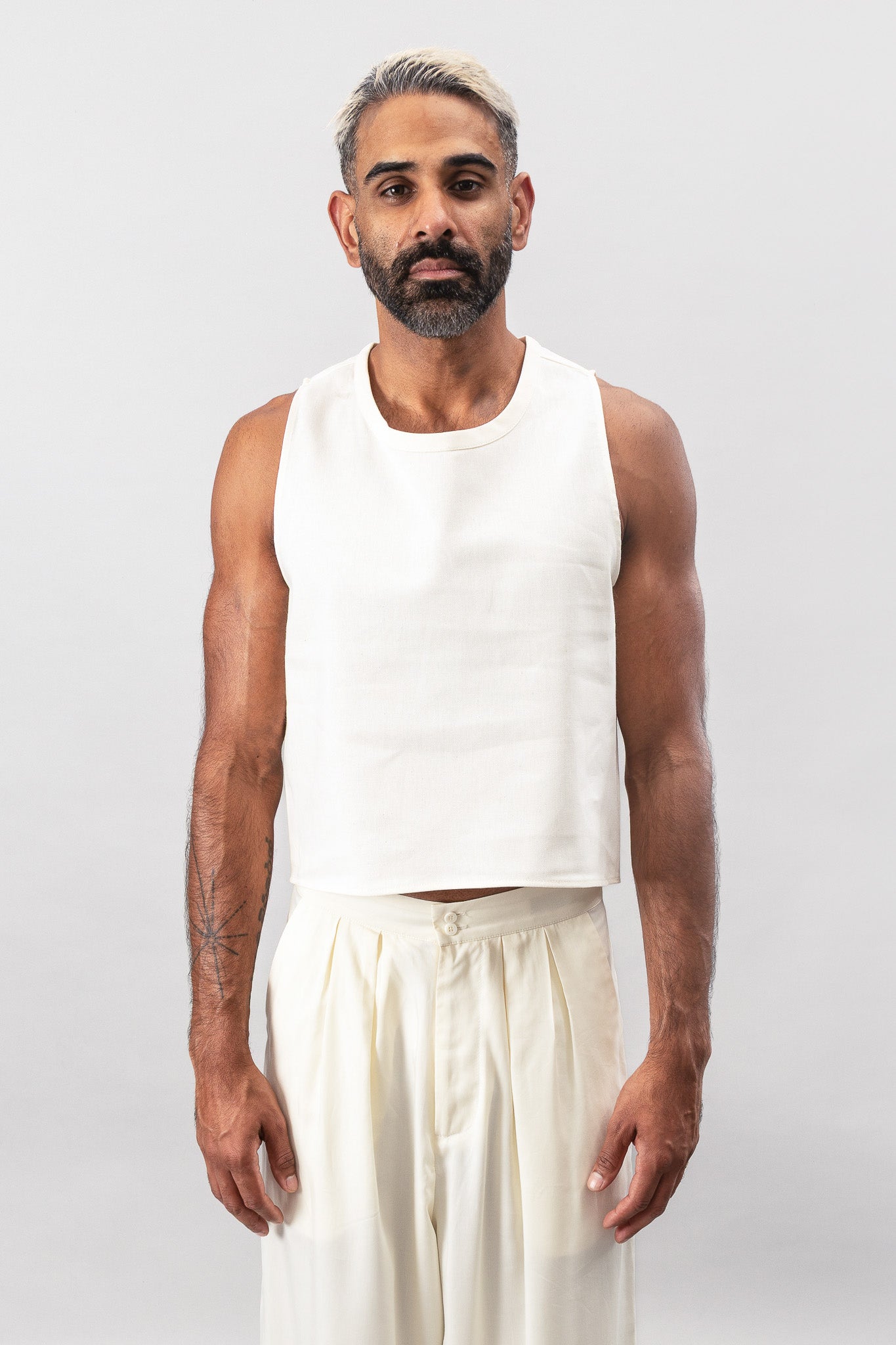 Cropped Tank - Recycled Cotton