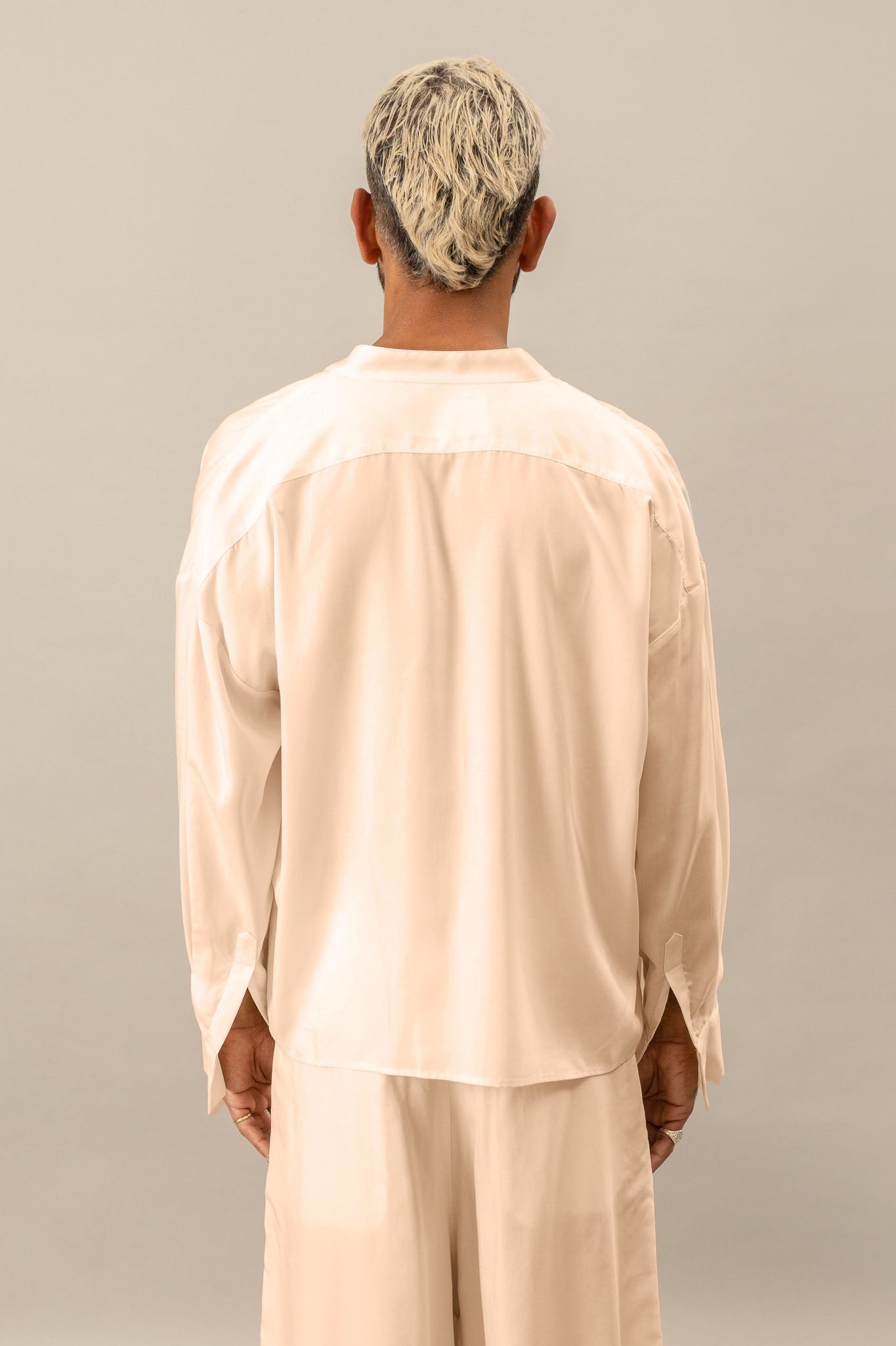 Oversized Atelier Shirt - Dusty Pink