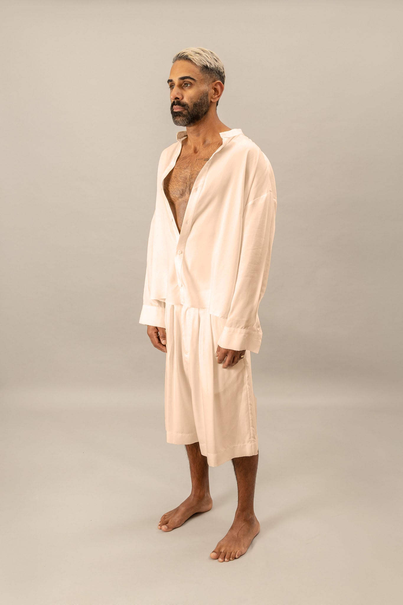 Oversized Atelier Shirt - Dusty Pink