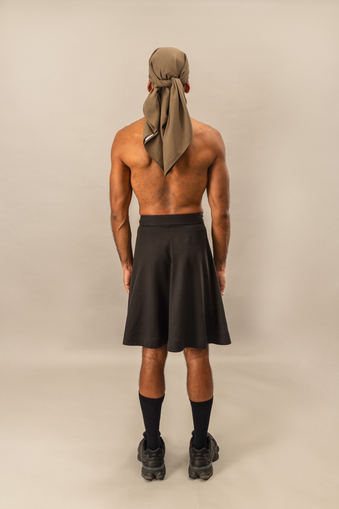 Kilt Wrap Skirt - Black