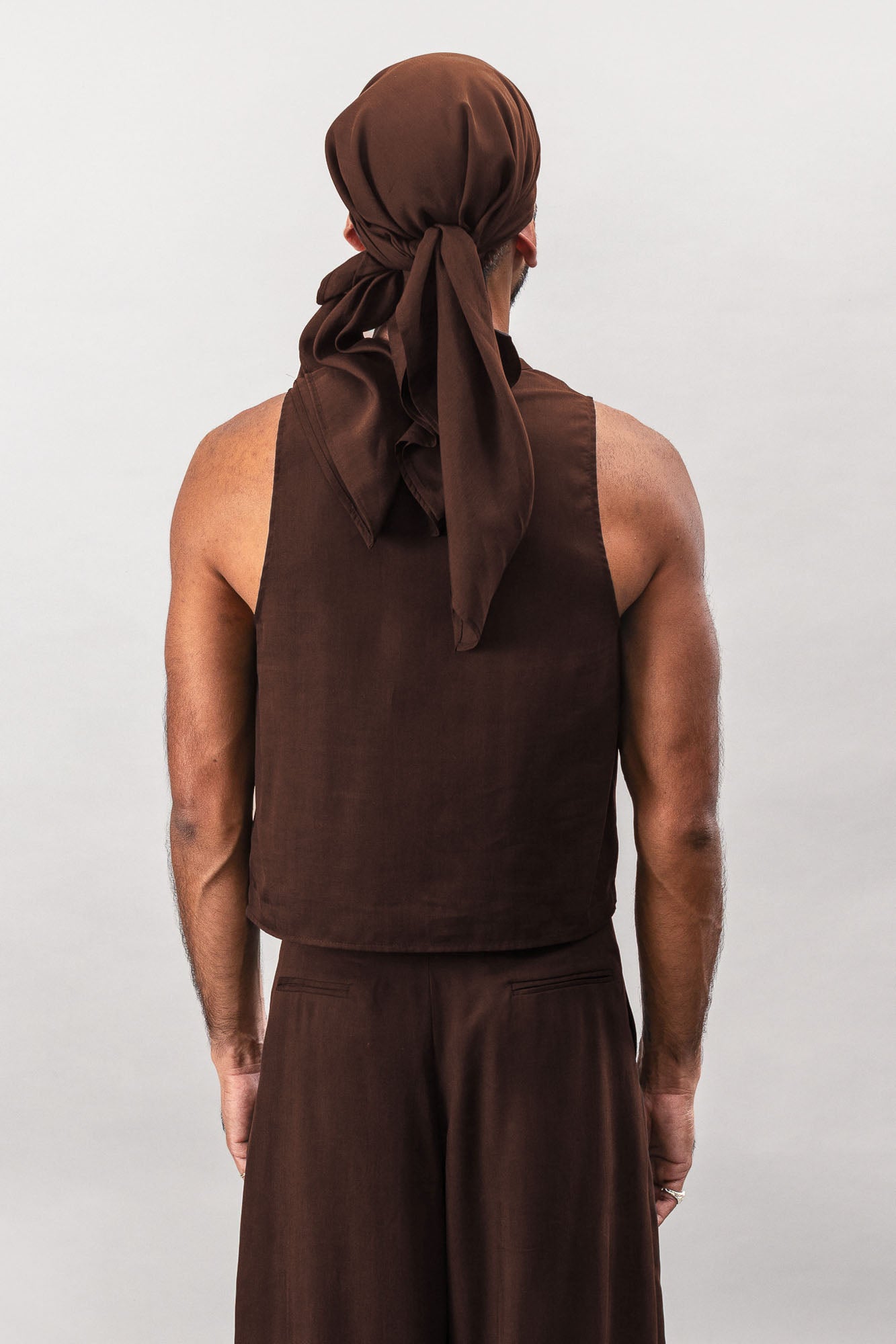 Cropped Tank - Burgundy