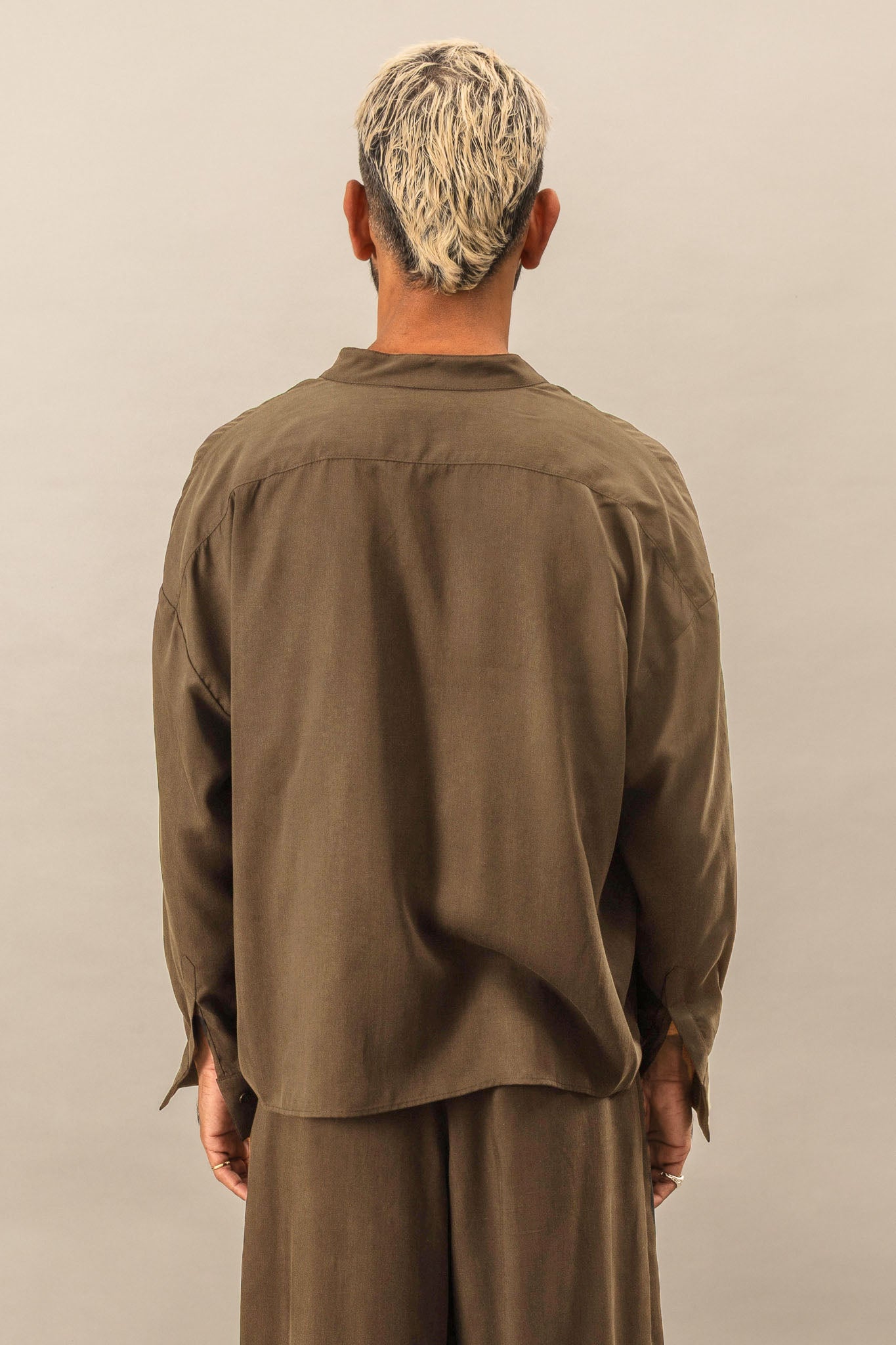 Oversized Atelier Shirt - Olive