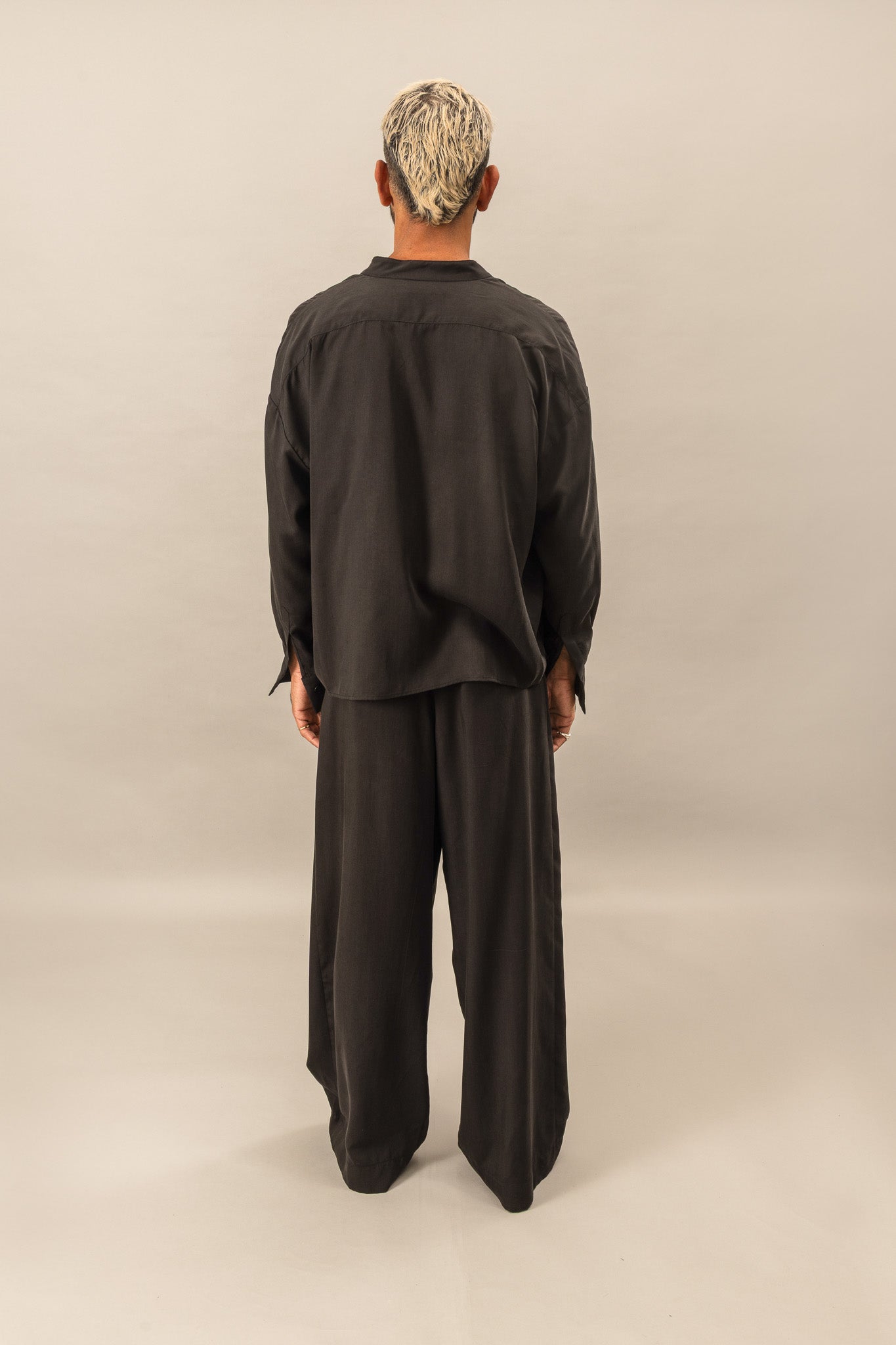 Oversized Atelier Shirt - Black