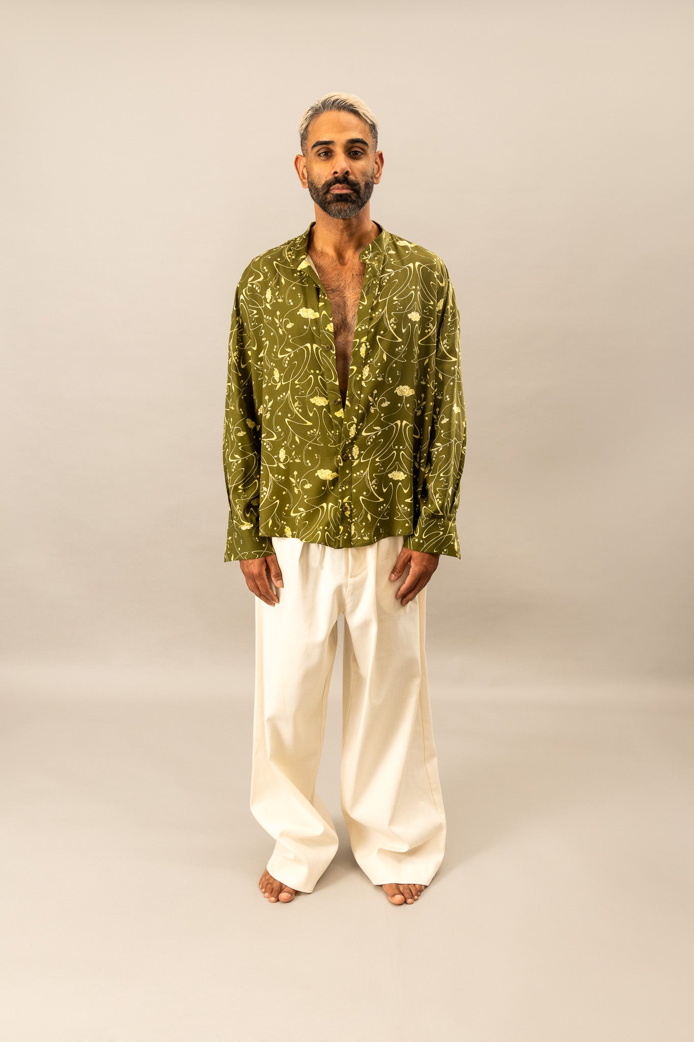 Oversized Atelier Shirt - Sylvan Green