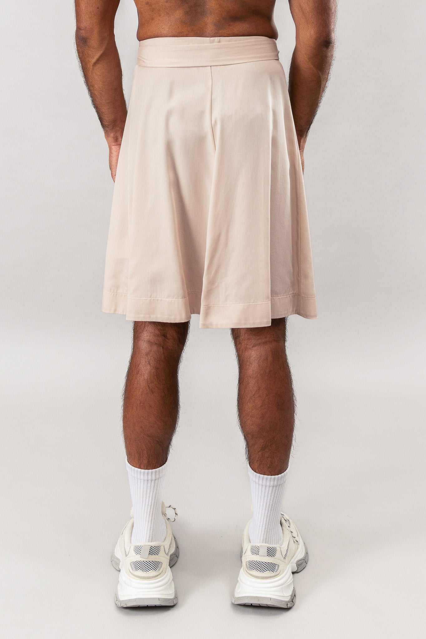 Kilt Wrap Skirt - Dusty Pink