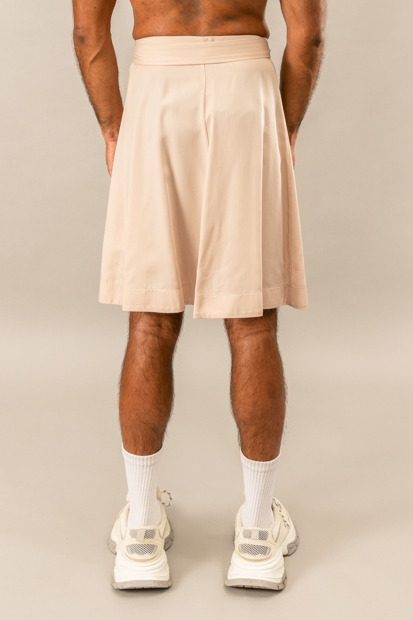 Kilt Wrap Skirt - Dusty Pink