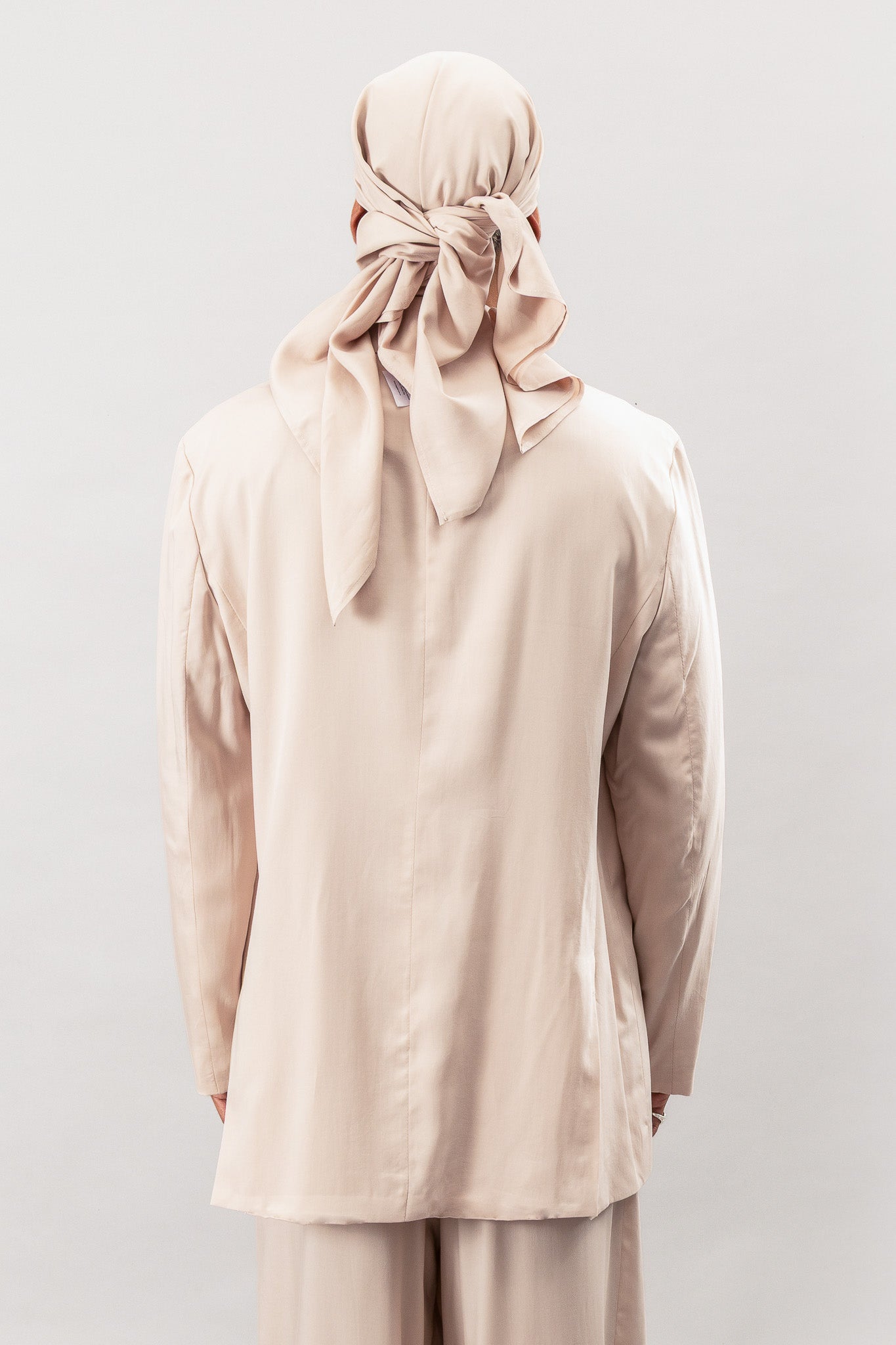 Double Breasted Blazer - Dusty Pink