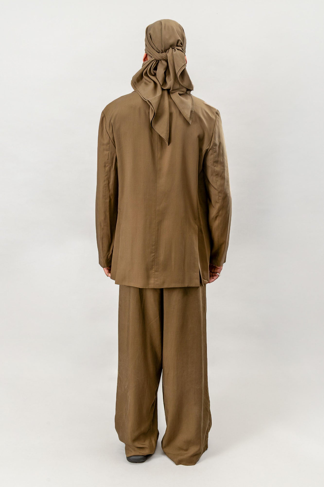 Double Breasted Blazer - Olive