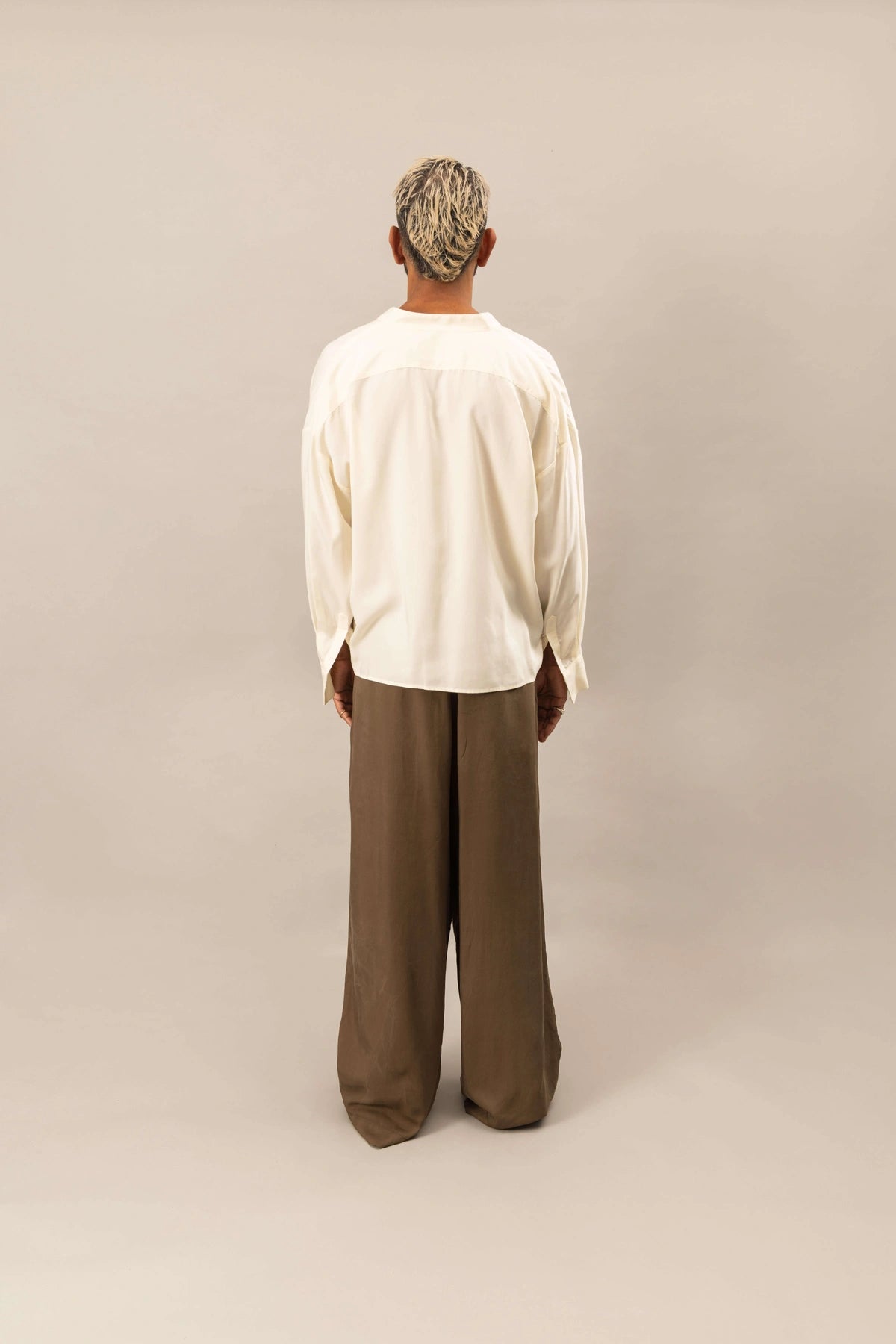 High Waisted Pleated Pants