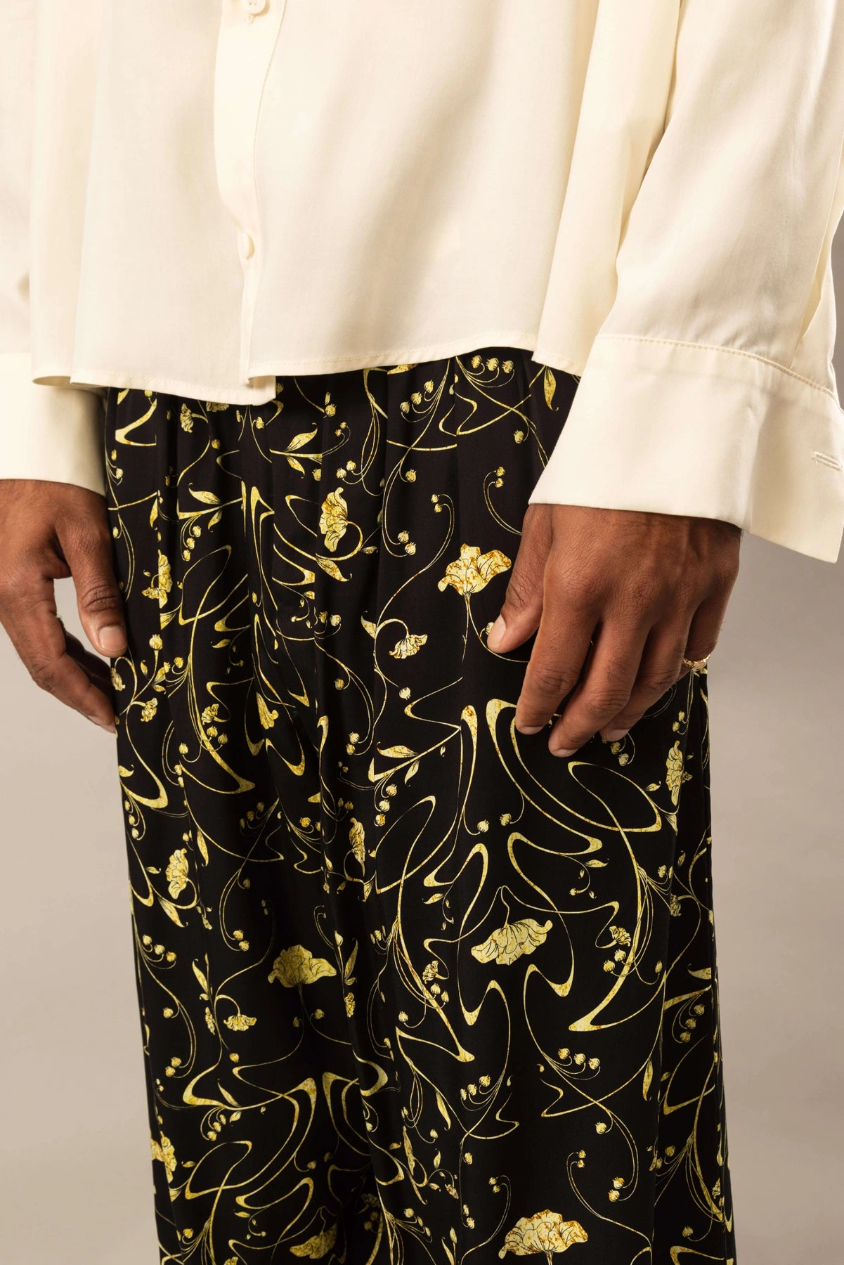 High Waisted Pleated Pants