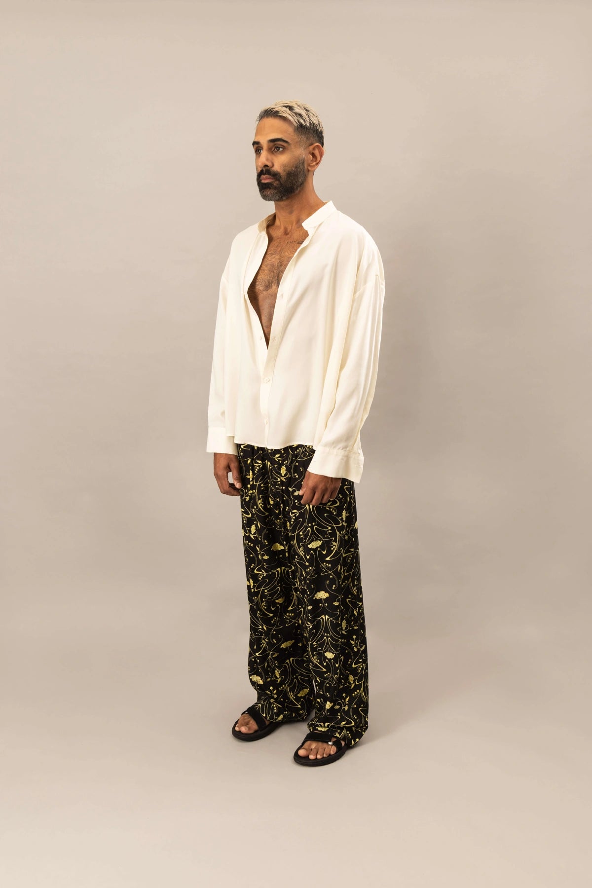 High Waisted Pleated Pants