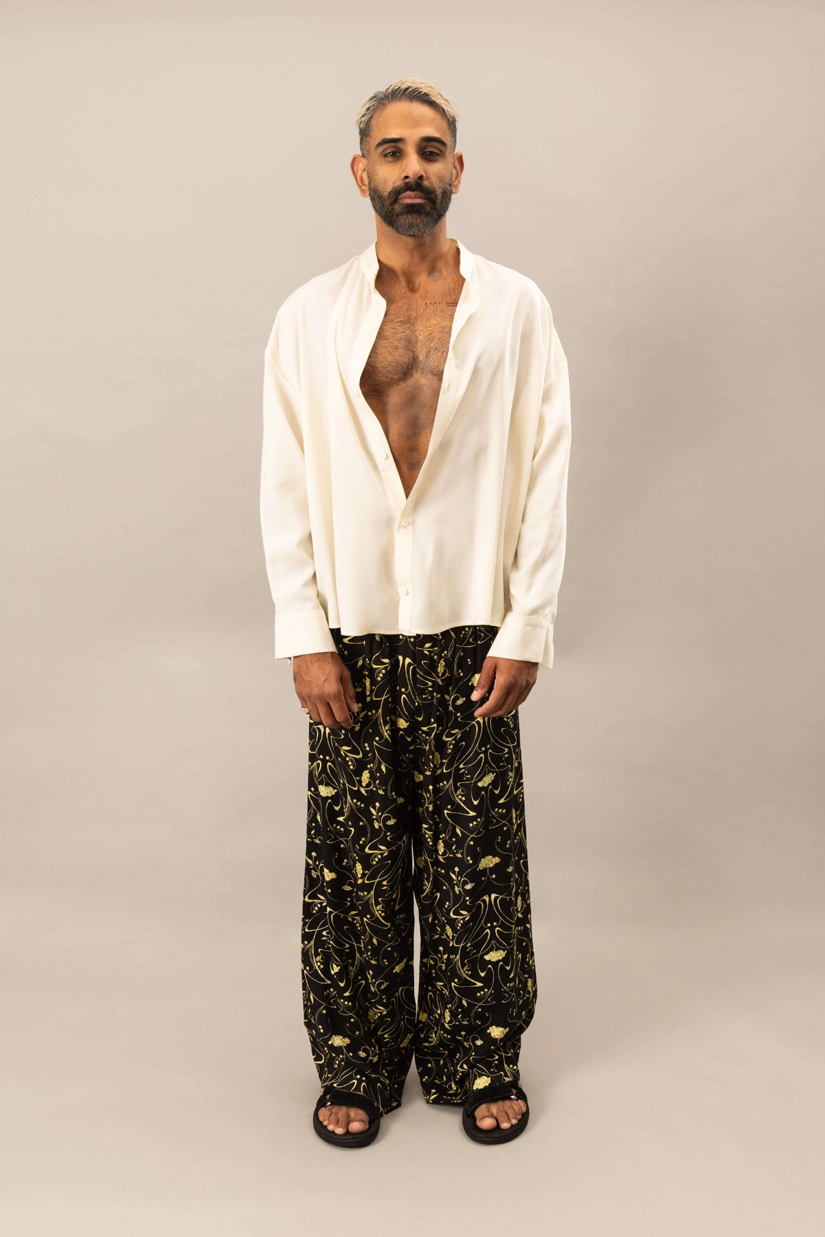 High Waisted Pleated Pants
