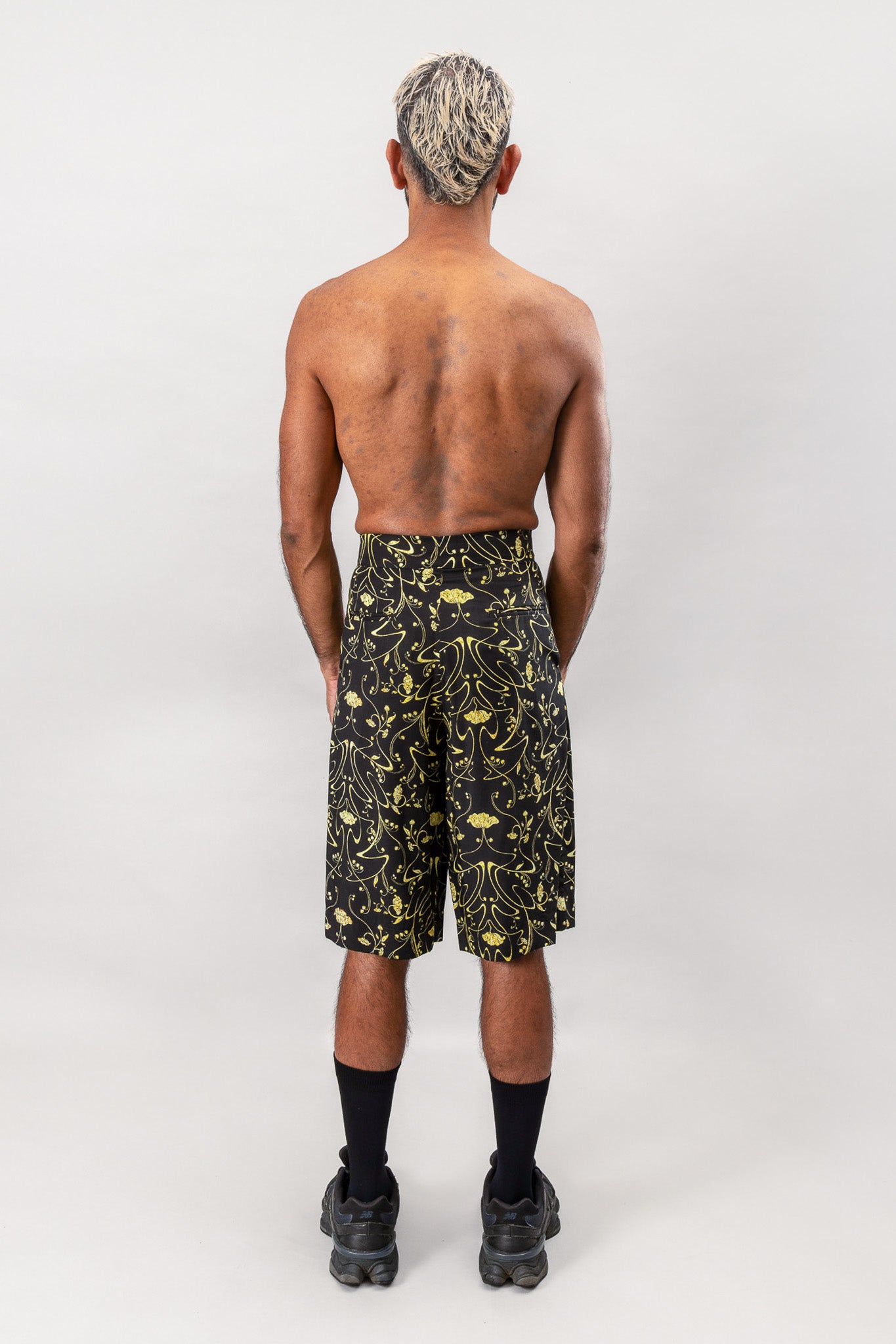 Wide Leg Shorts - Sylvan Black