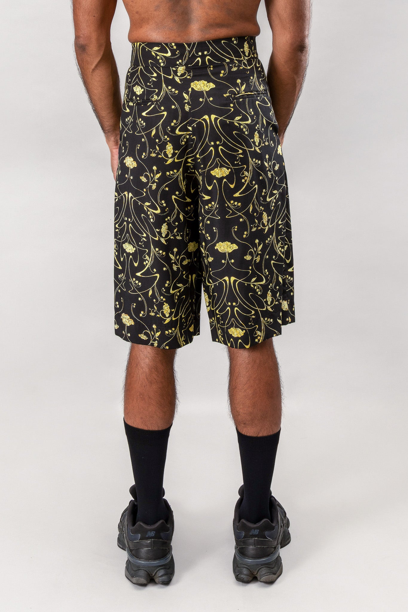 Wide Leg Shorts - Sylvan Black