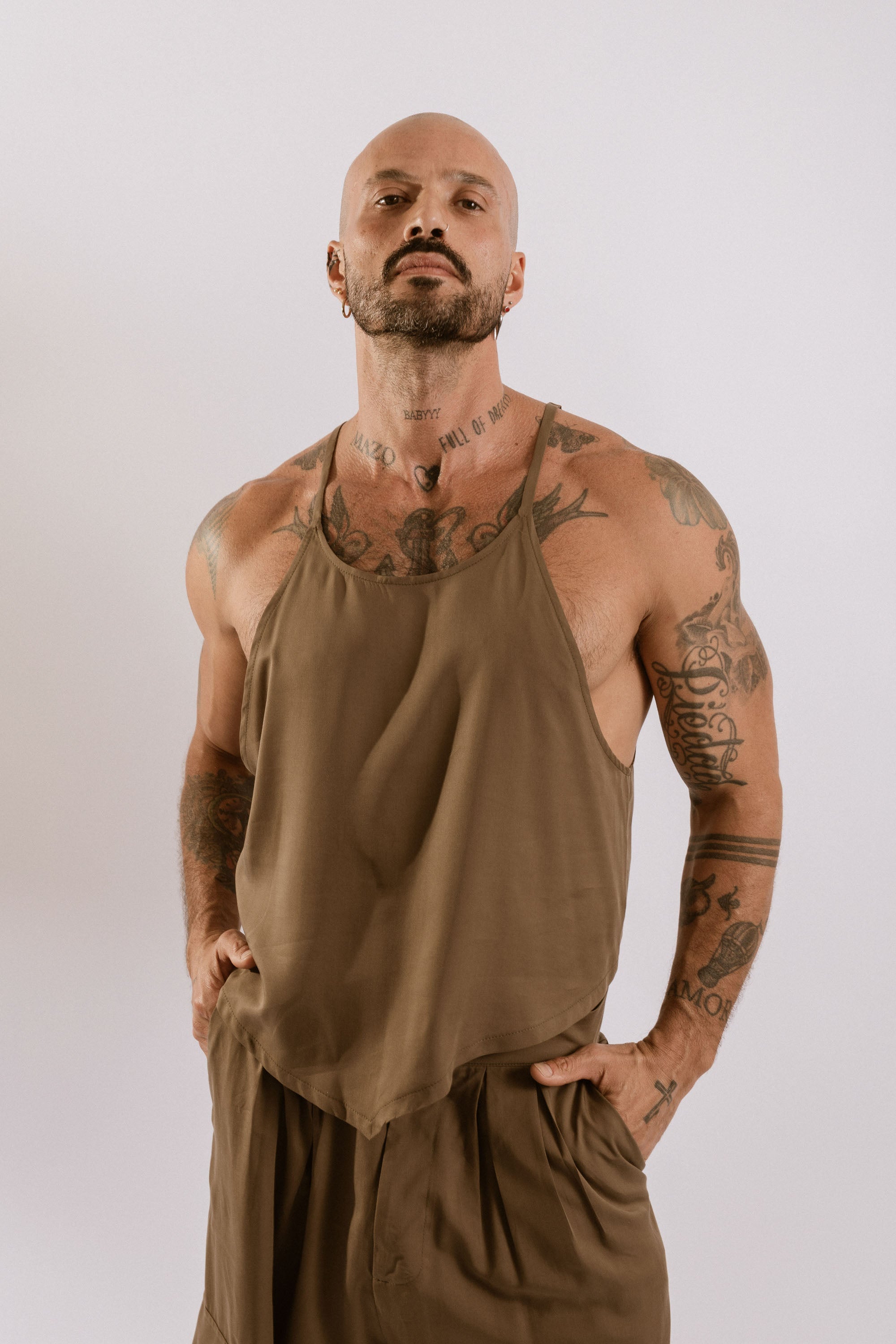 Oleander Halter - Olive