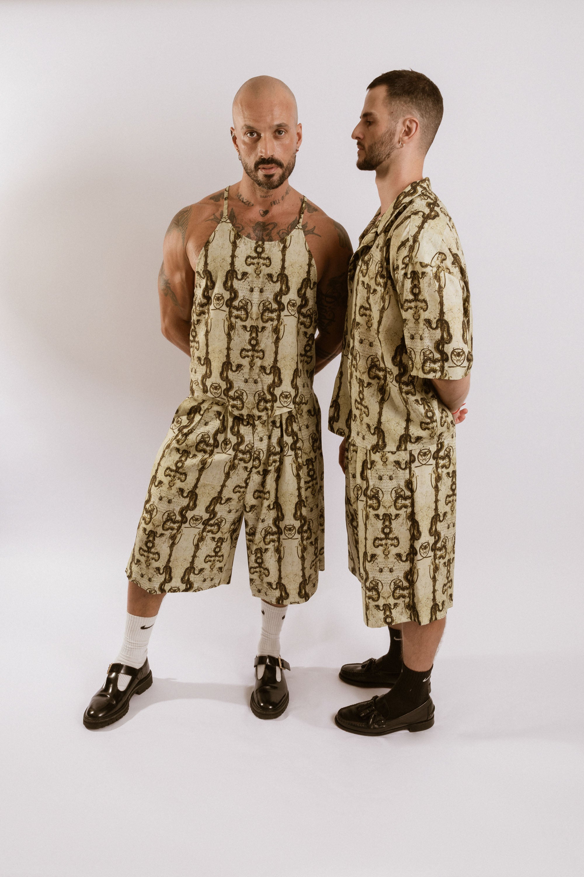 Iris Shorts - Green Kundalini