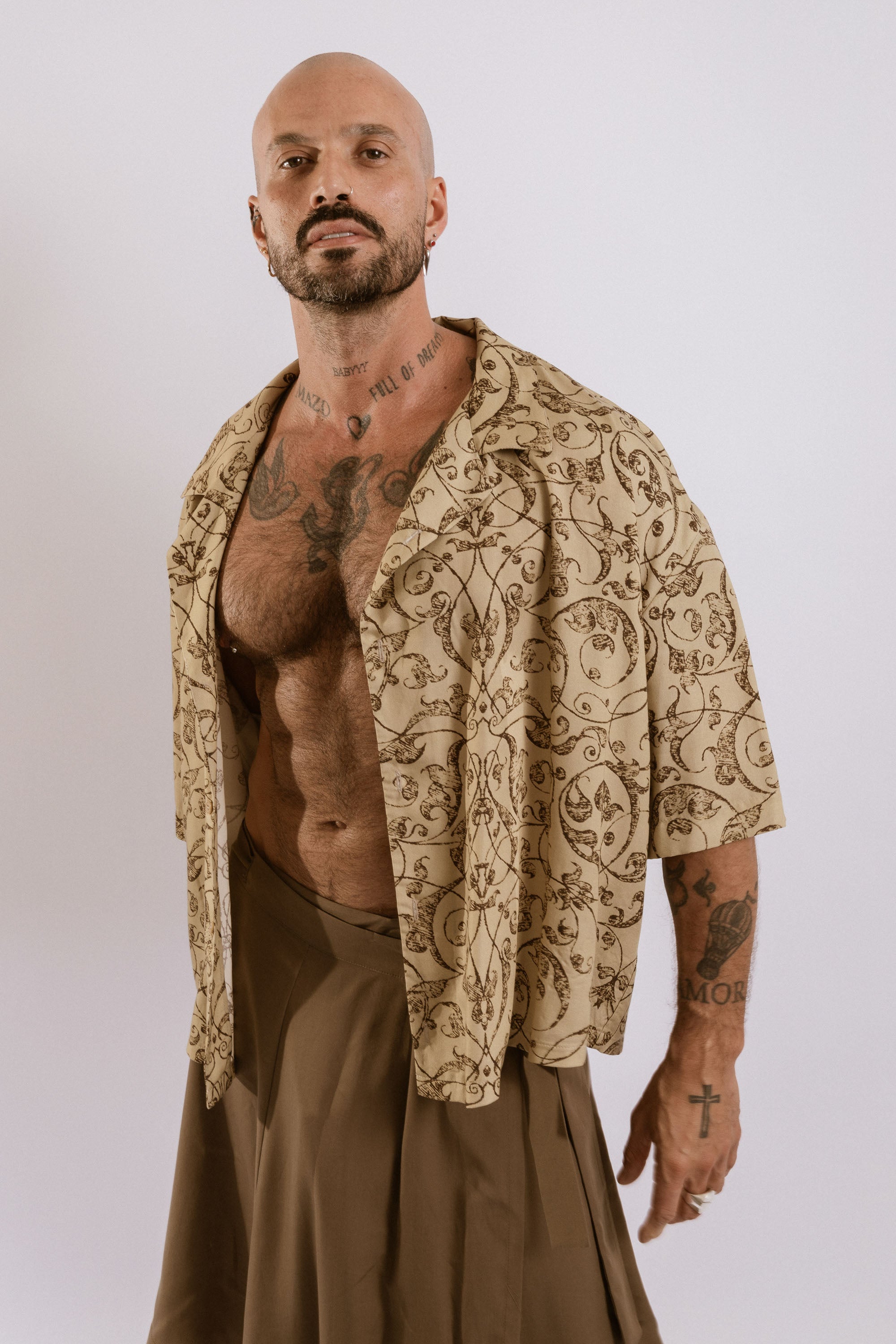 Artemisia Shirt - Dark Arabesque