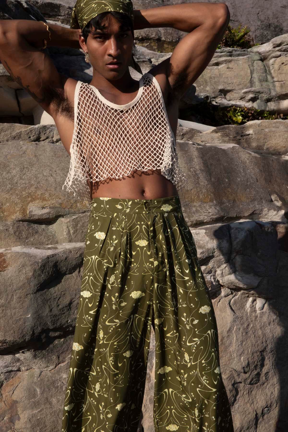 Net Crop in Recycled Cotton - The Glade