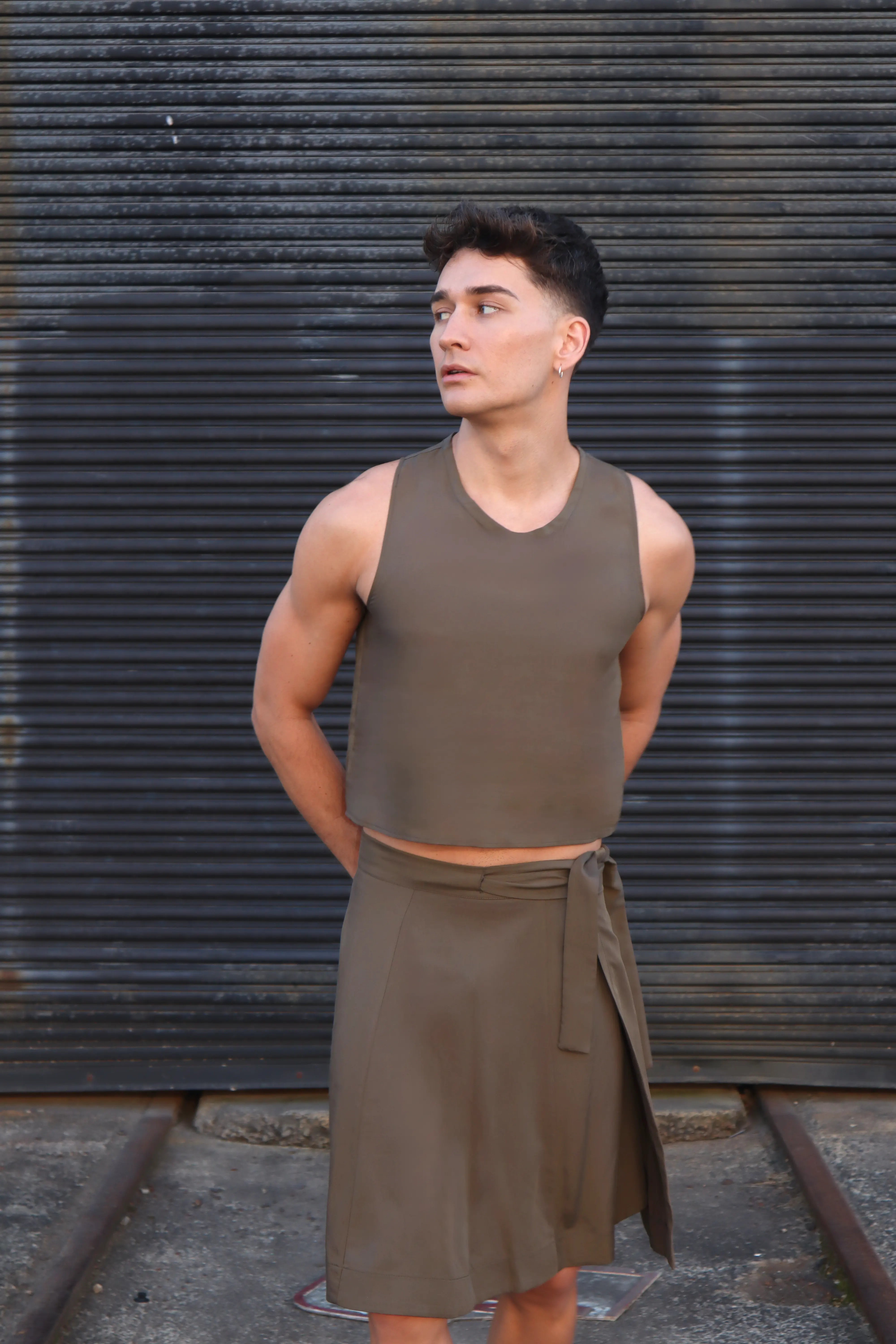 Cropped Tank - Gumnut