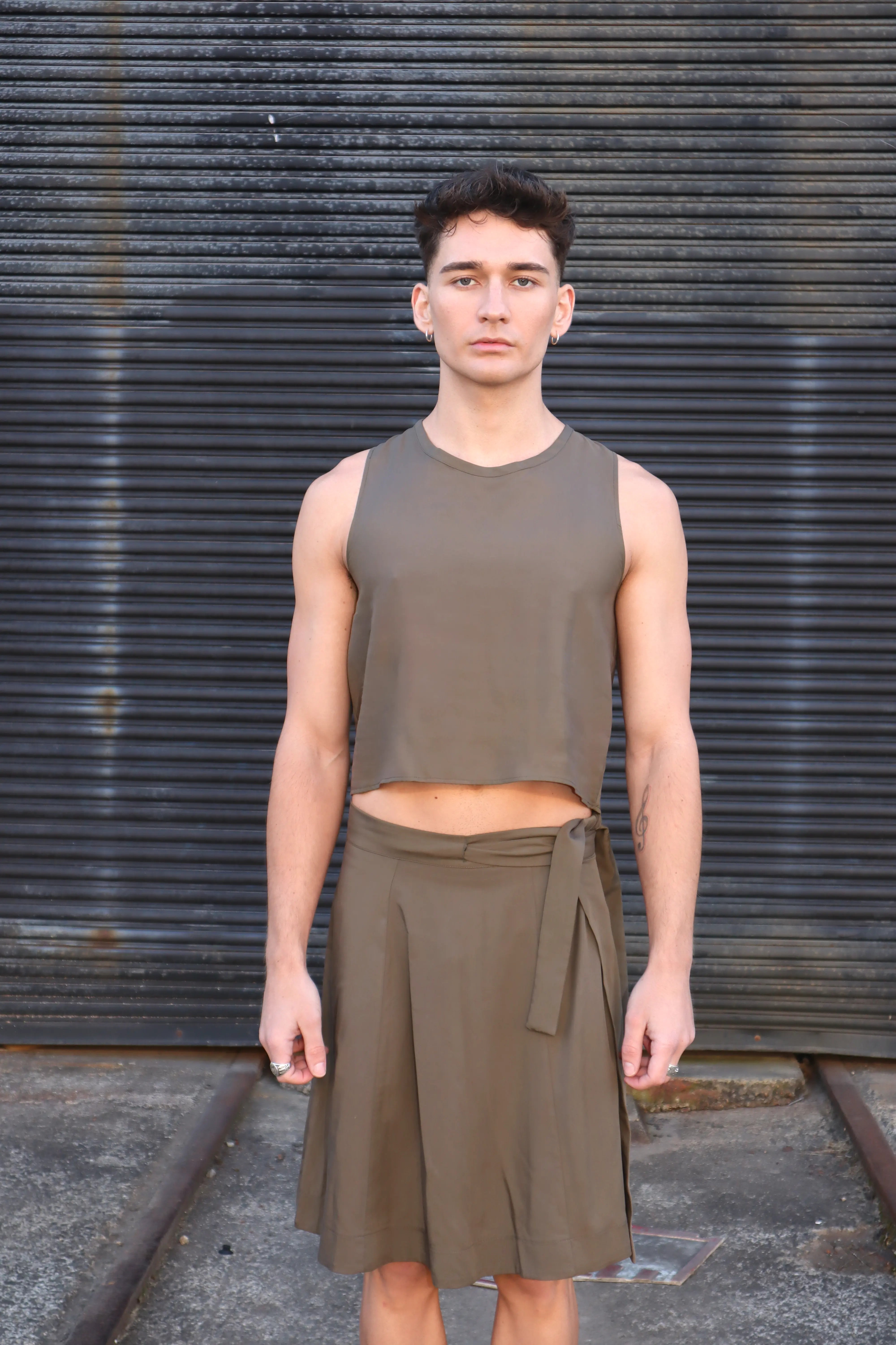 Kilt Wrap Skirt