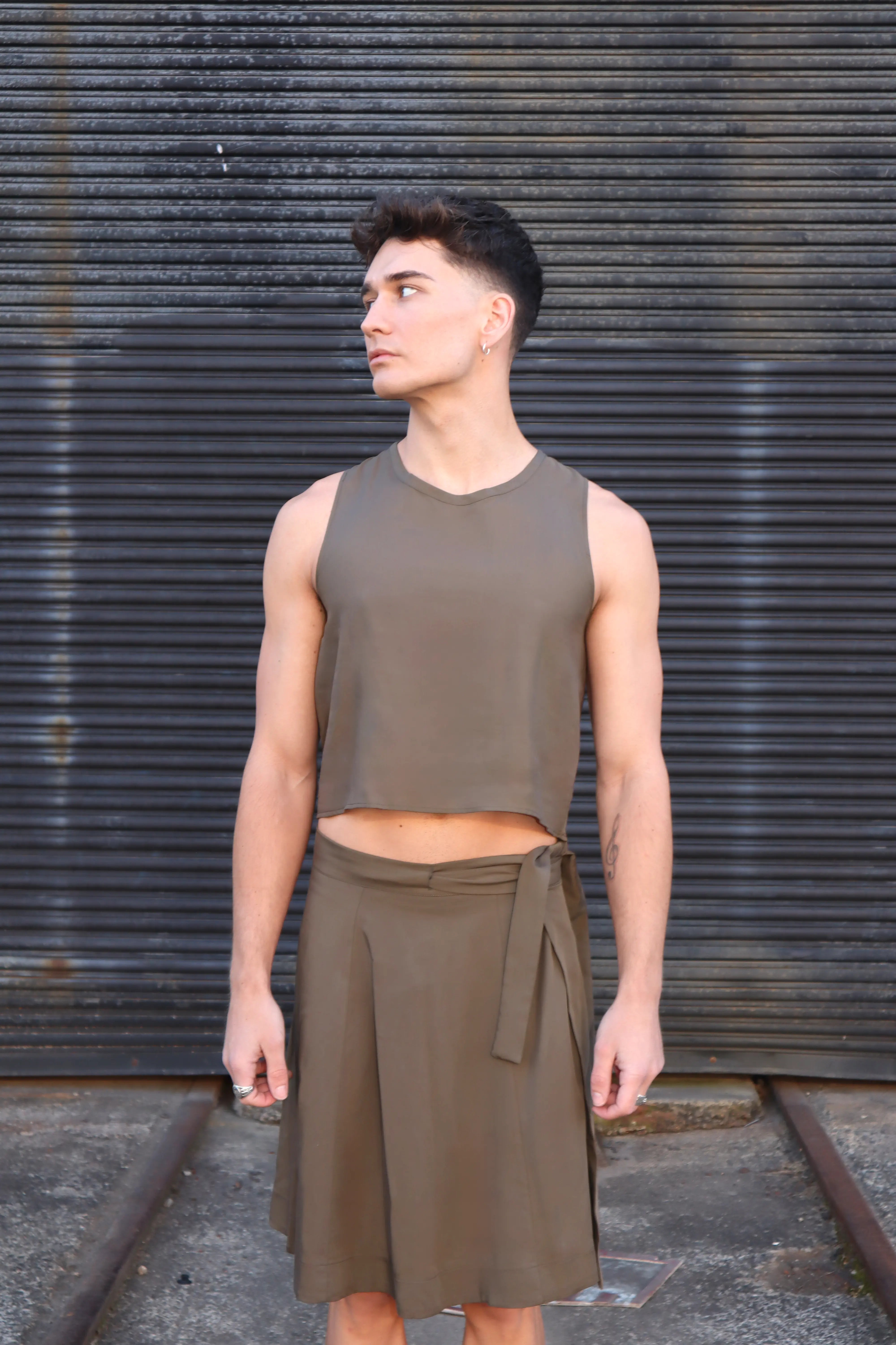 Cropped Tank - Gumnut