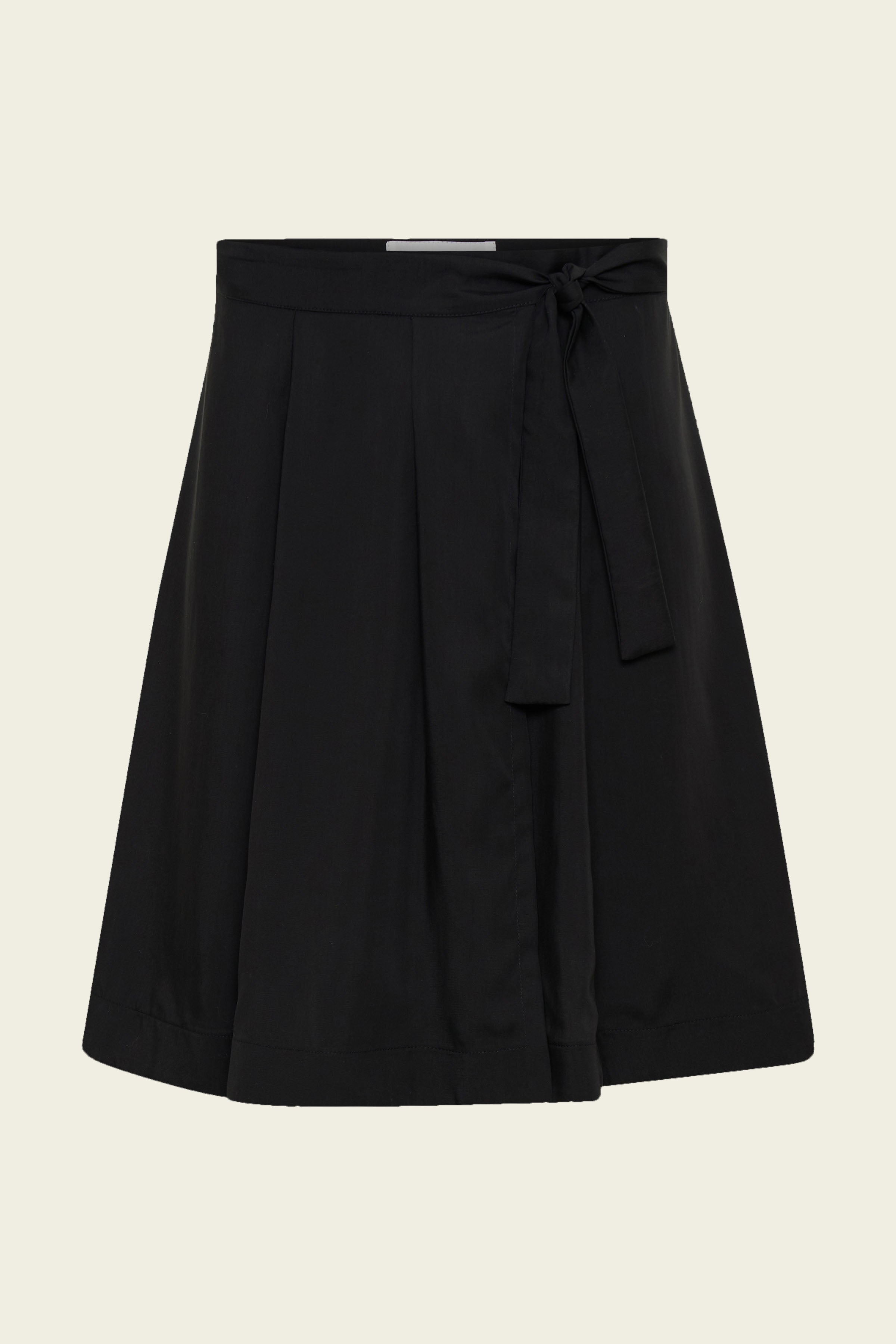 Men's Kilt Wrap Skirt - Black Tencel (Eucalyptus) - The Glade