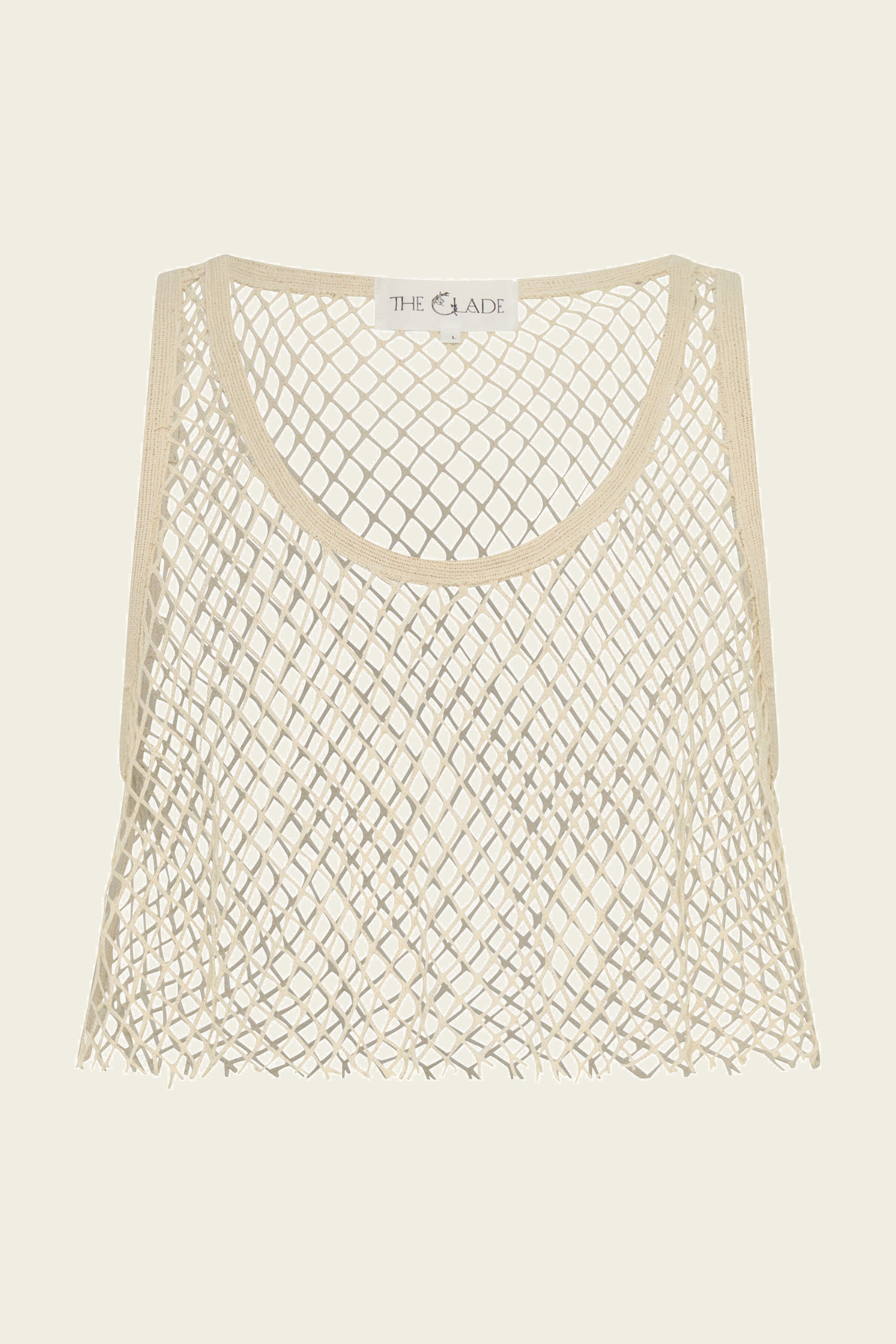 Men's Net Mesh Crop - Recycled Cotton - The Glade