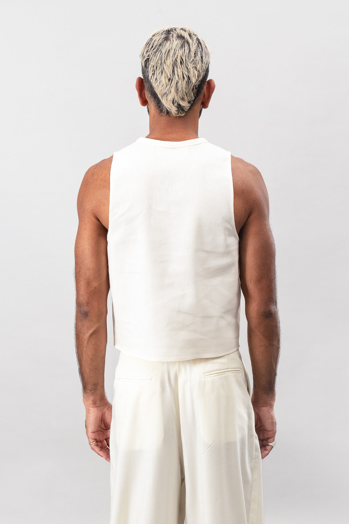 Cropped Tank - Recycled Cotton