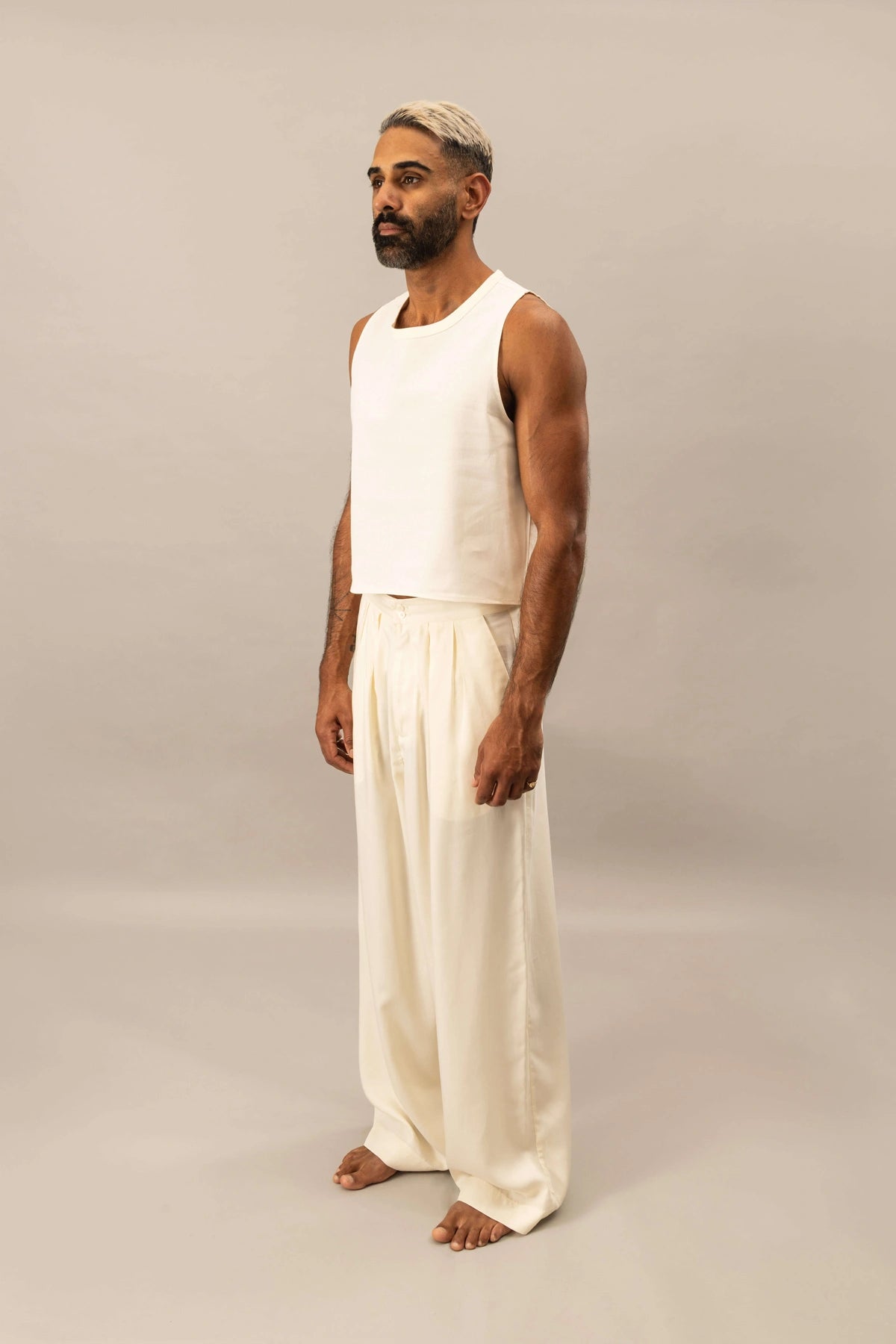 Cropped Tank | Recycled Cotton