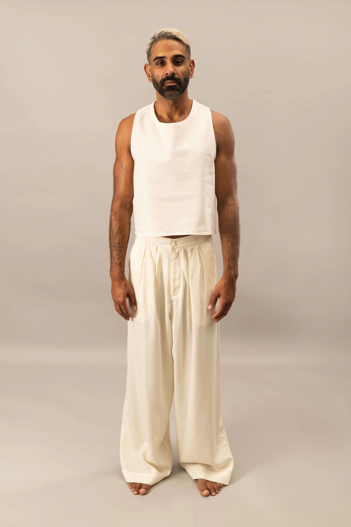Cropped Tank | Recycled Cotton