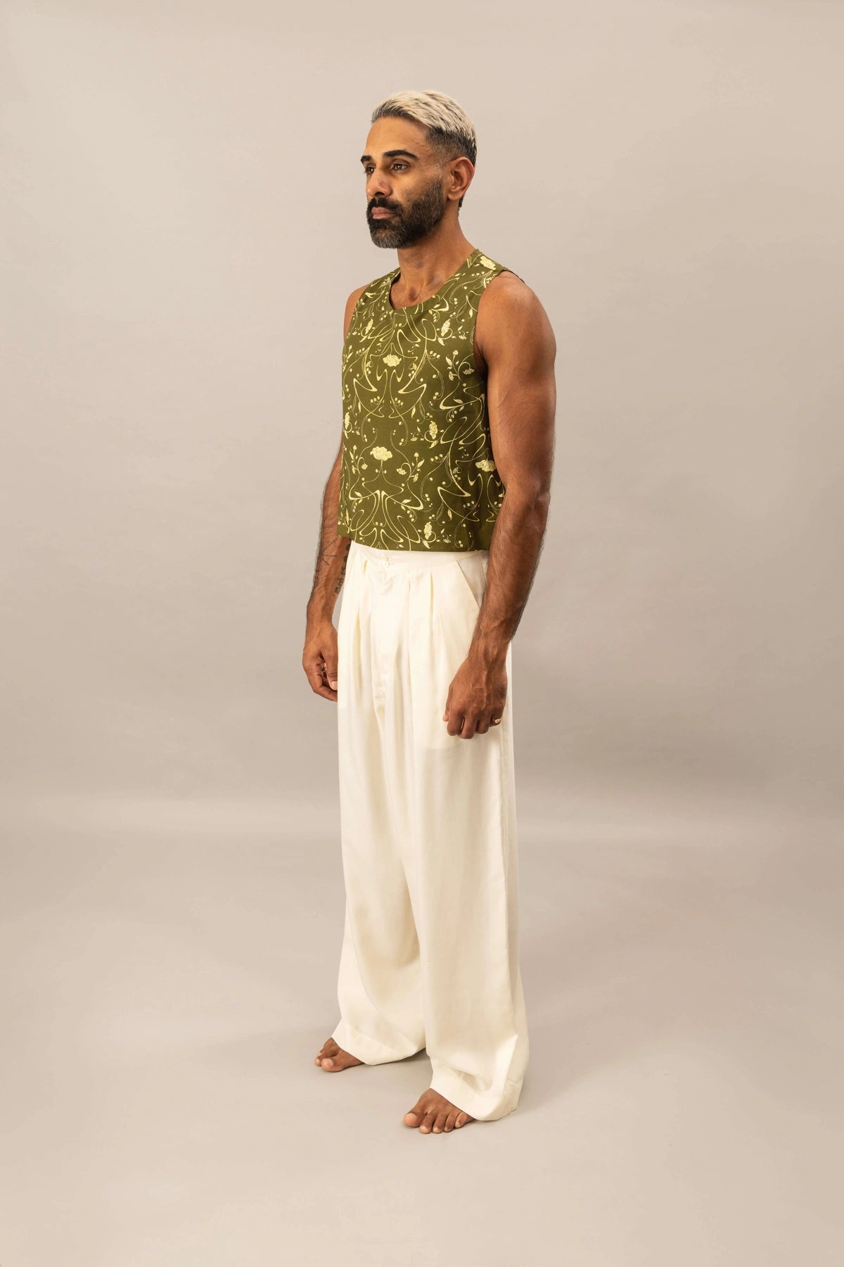 Cropped Tank | Sylvan Green