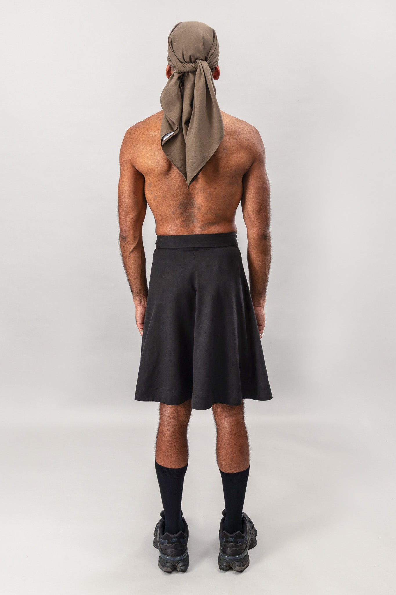 Kilt Wrap Skirt - Black