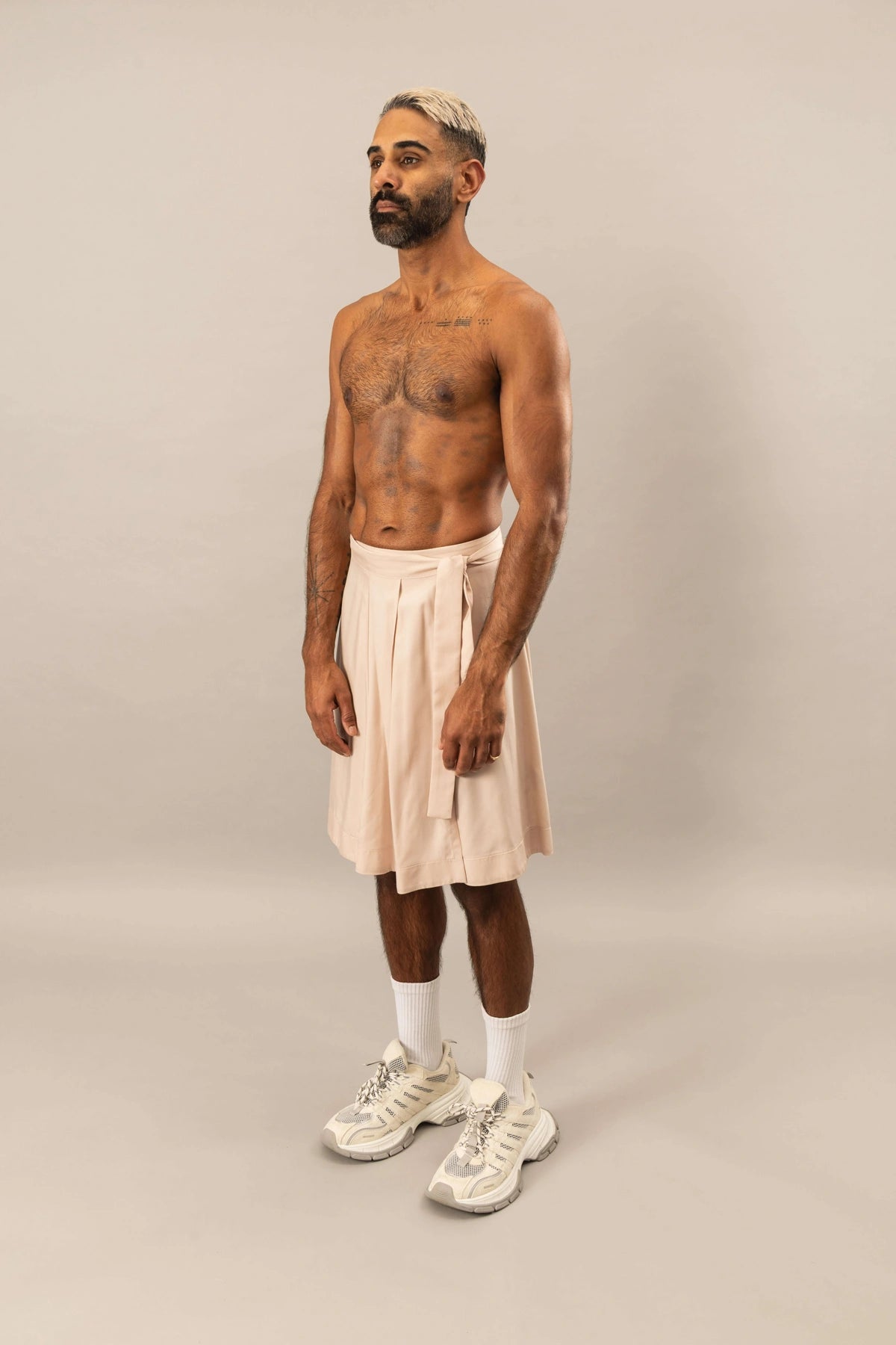 Kilt Wrap Skirt | Pink Clay