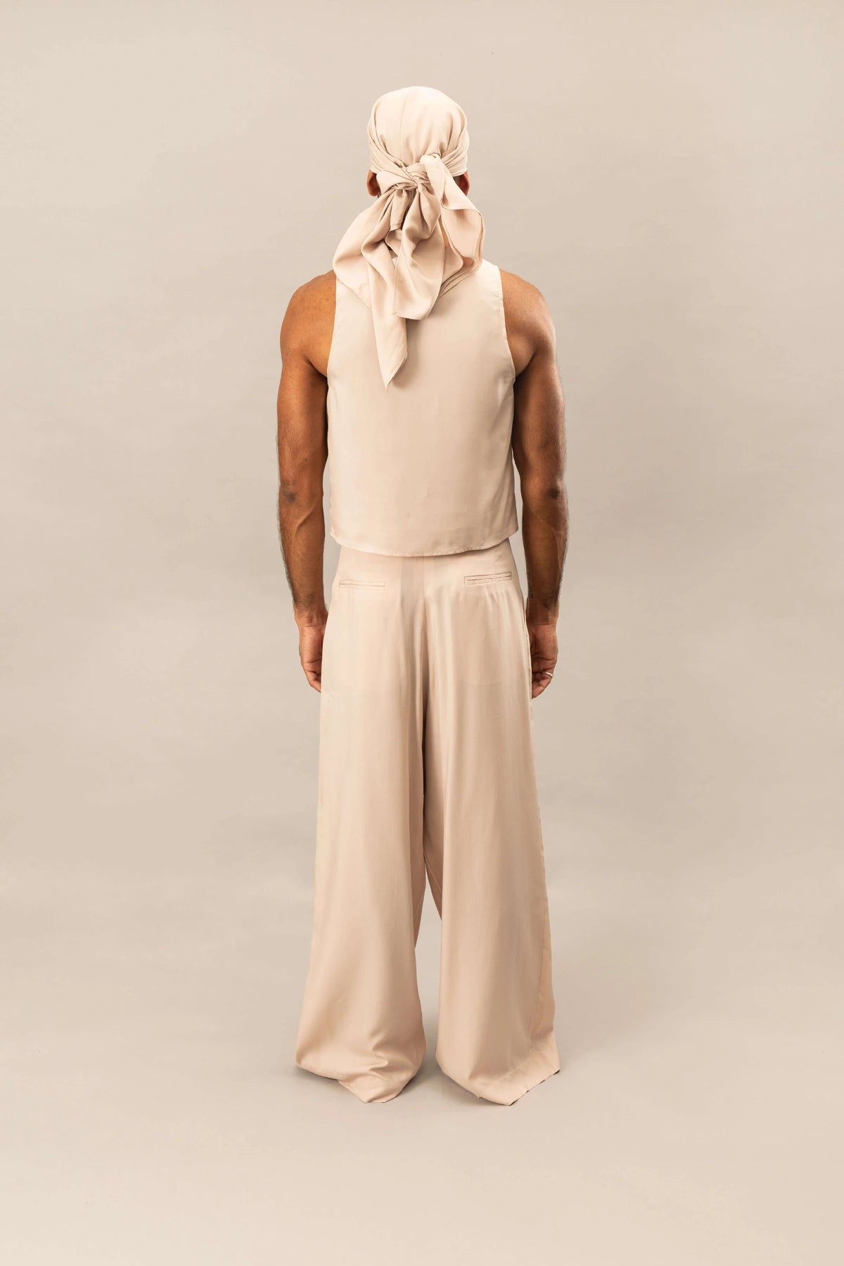 High Waisted Pleated Pants | Pink Clay