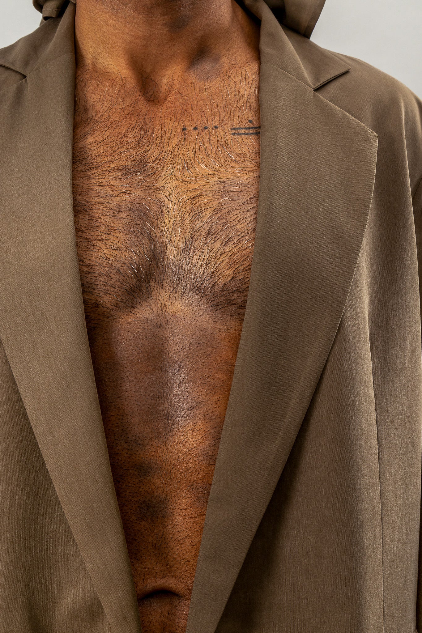 Double Breasted Blazer - Olive