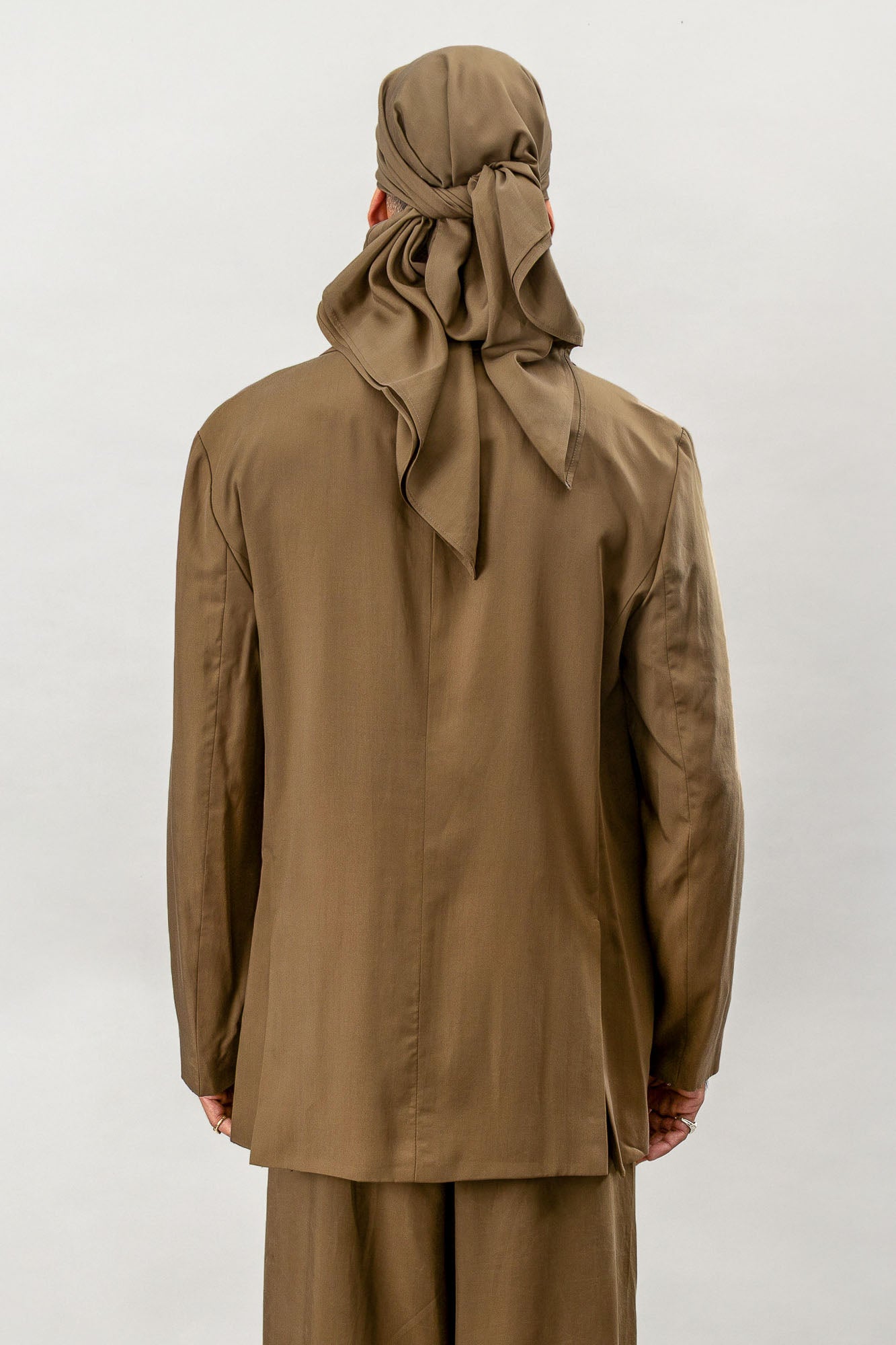 Double Breasted Blazer - Olive