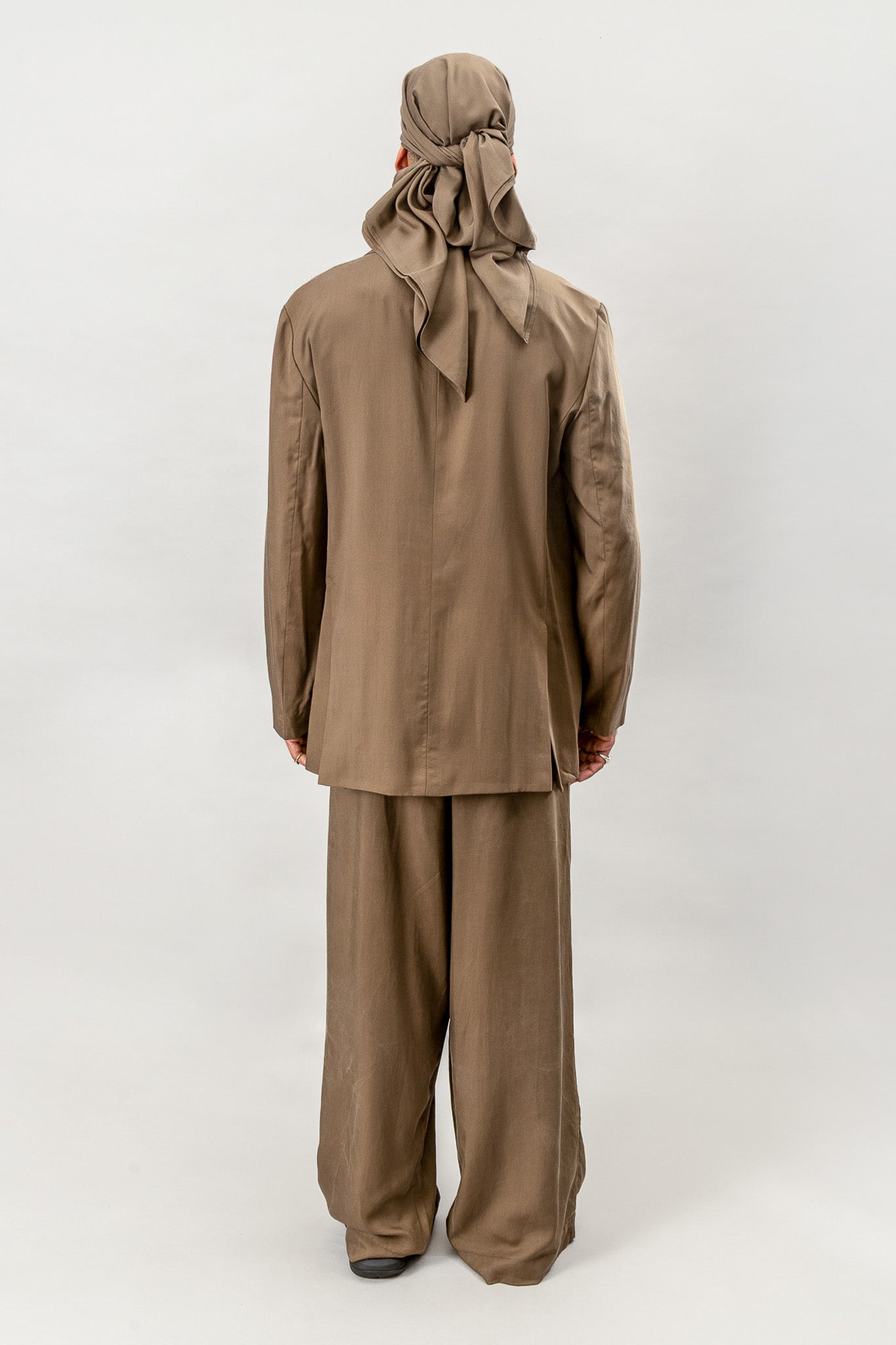 Double Breasted Blazer - Olive