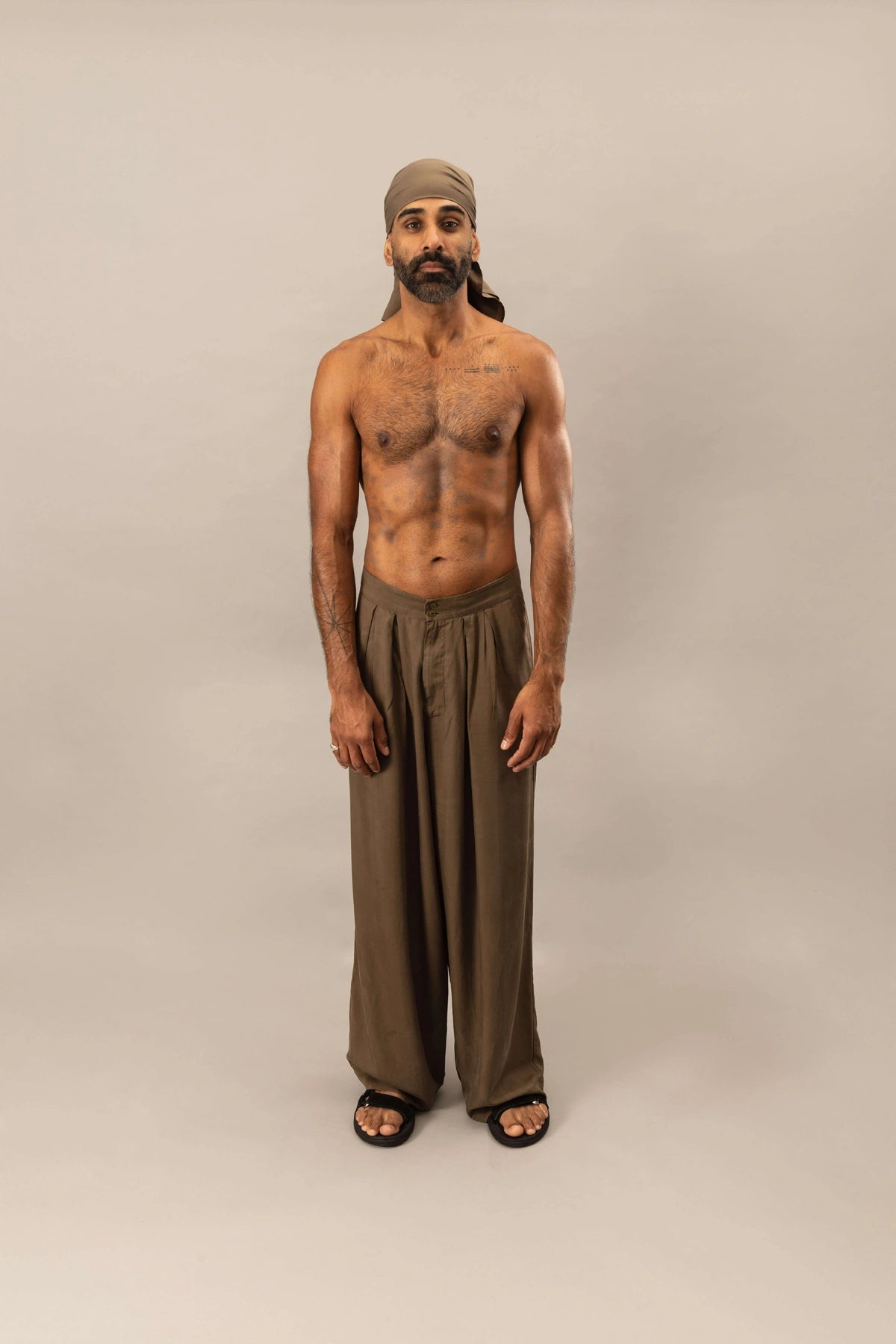 High Waisted Pleated Pants | Gumnut