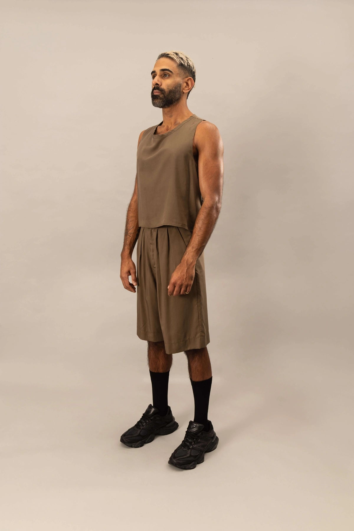 Relaxed Wide Leg Shorts