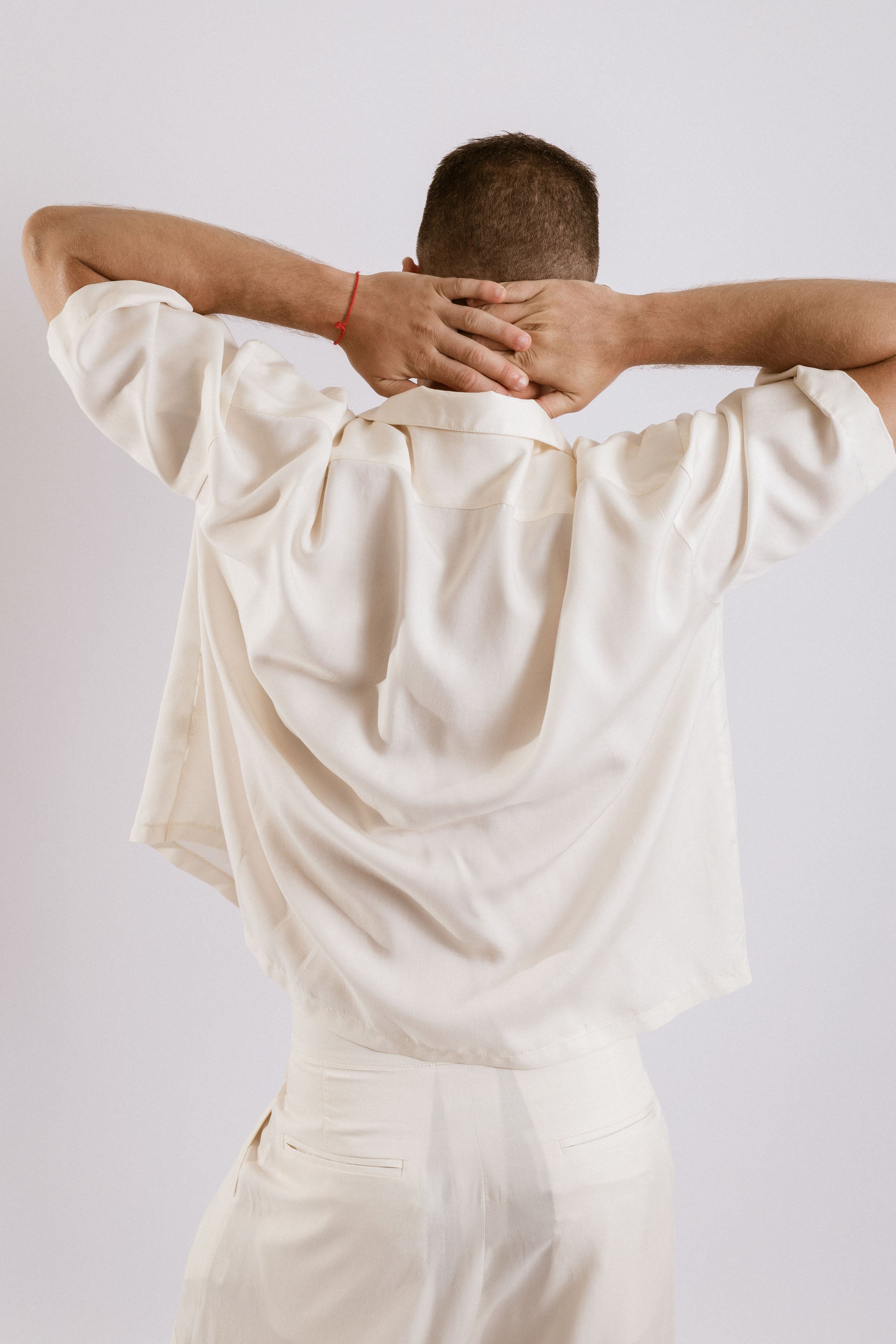 Artemisia Camp Collar Shirt - Cream