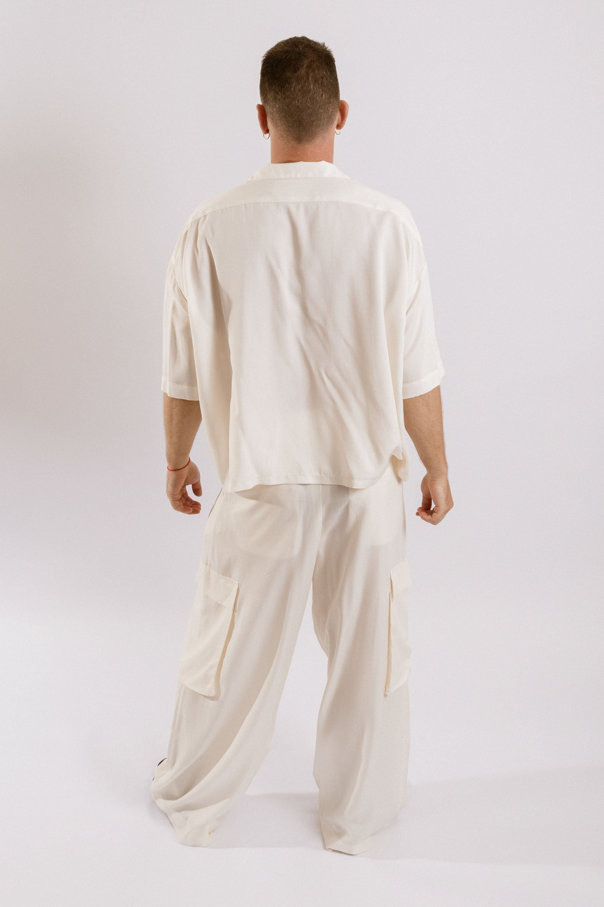 Artemisia Camp Collar Shirt - Cream