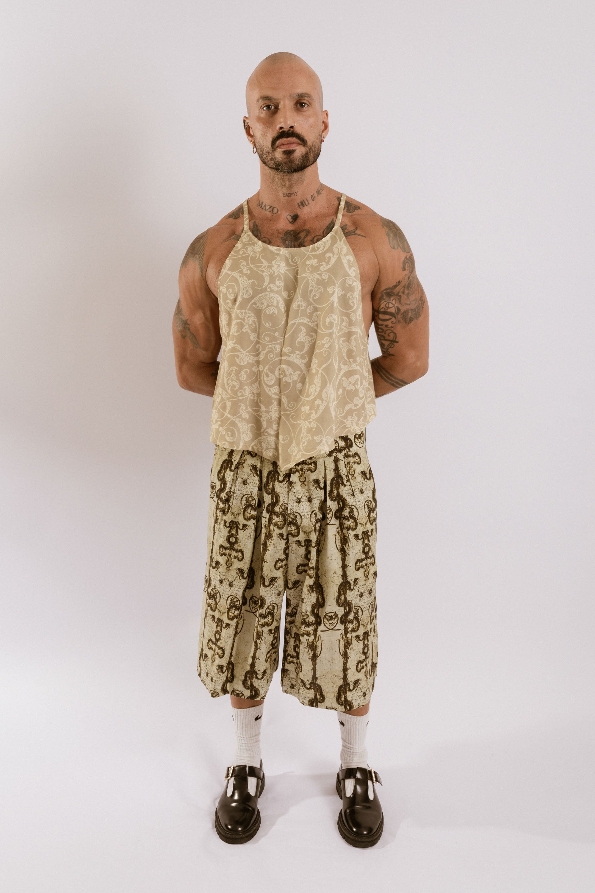 Iris Shorts - Green Kundalini